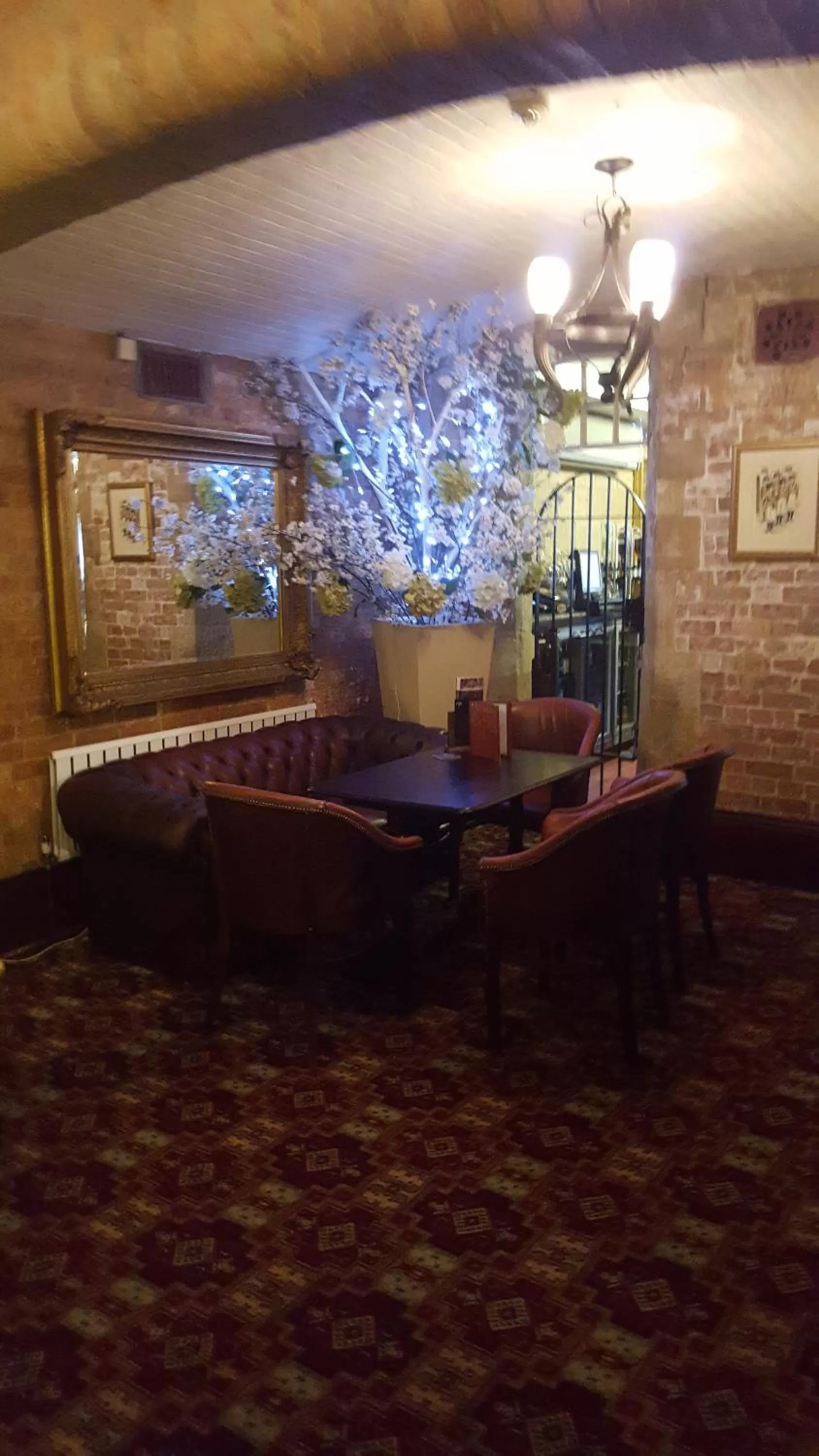 Decorative detail in Garrison Hotel