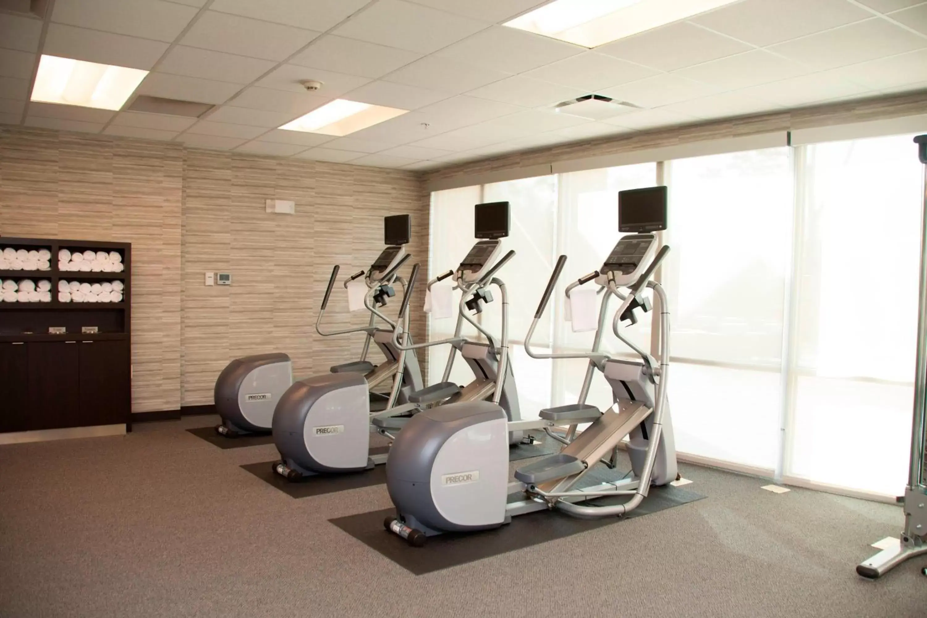 Fitness centre/facilities, Fitness Center/Facilities in Courtyard by Marriott Houston Springwoods Village