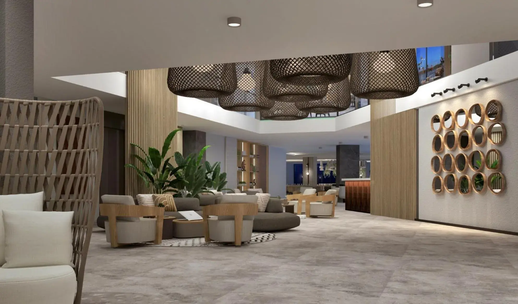 Lobby or reception, Lobby/Reception in Kleopatra Dreams Beach Hotel