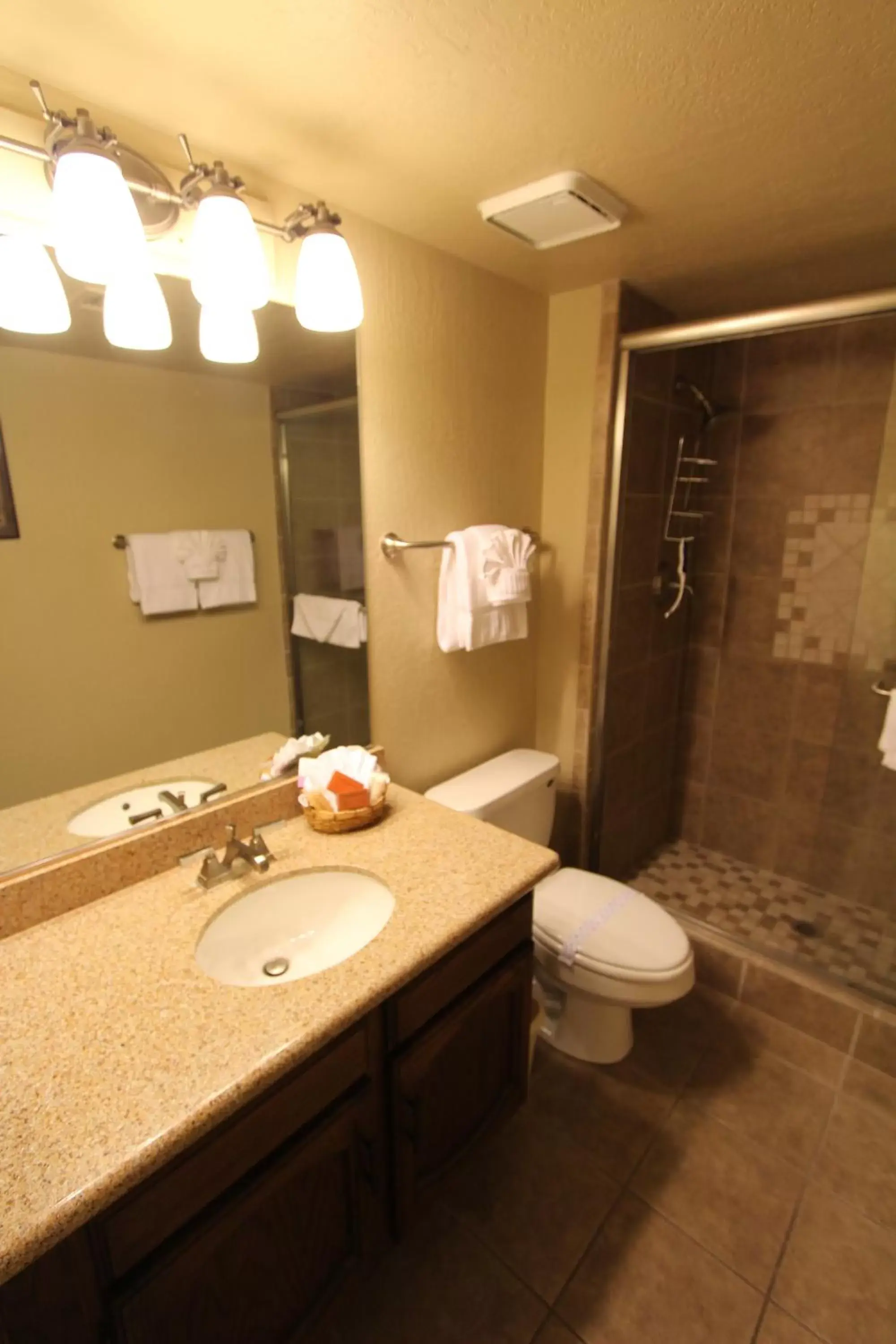 Bathroom in Villas of Sedona, a VRI resort