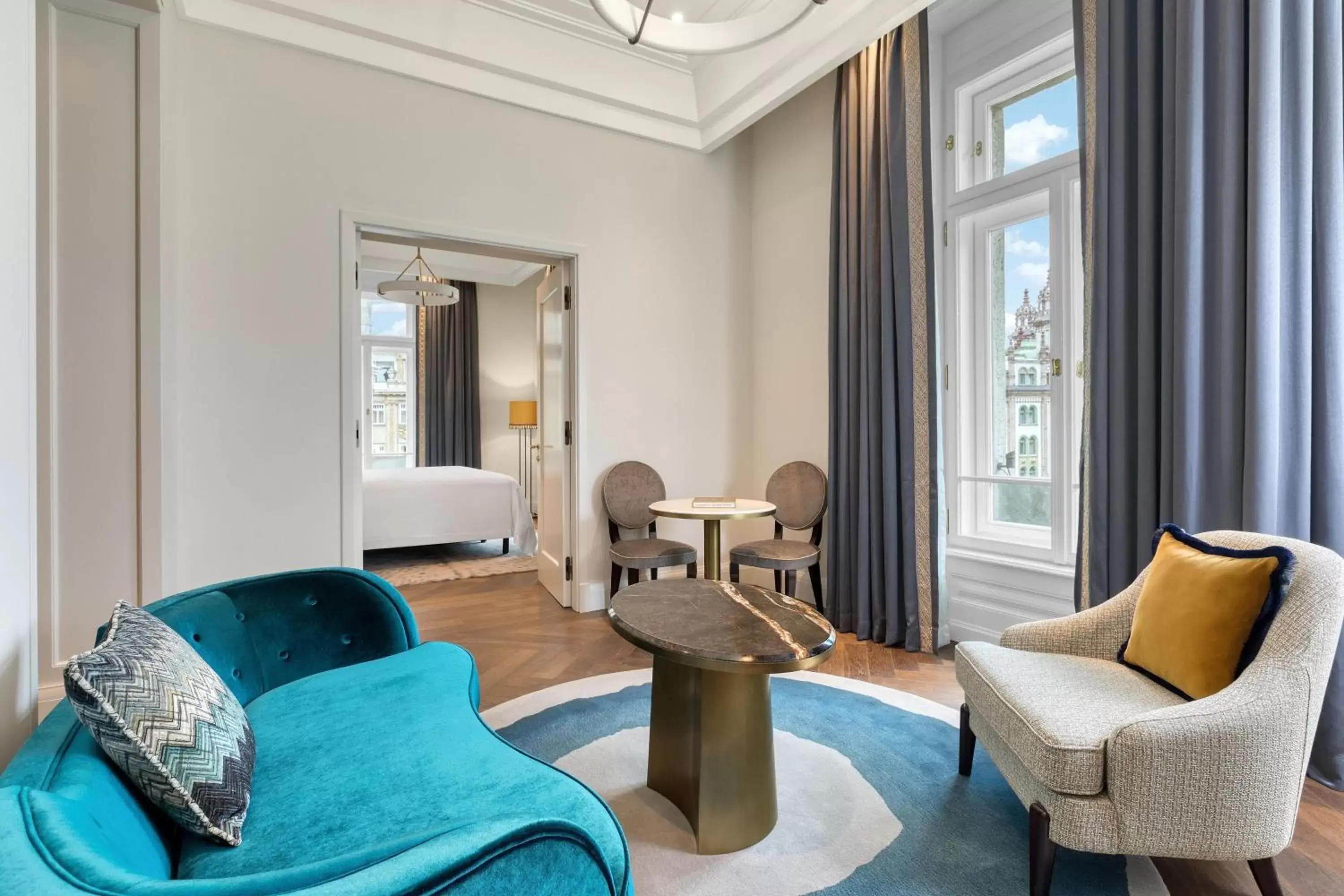 Bedroom, Seating Area in Matild Palace, a Luxury Collection Hotel