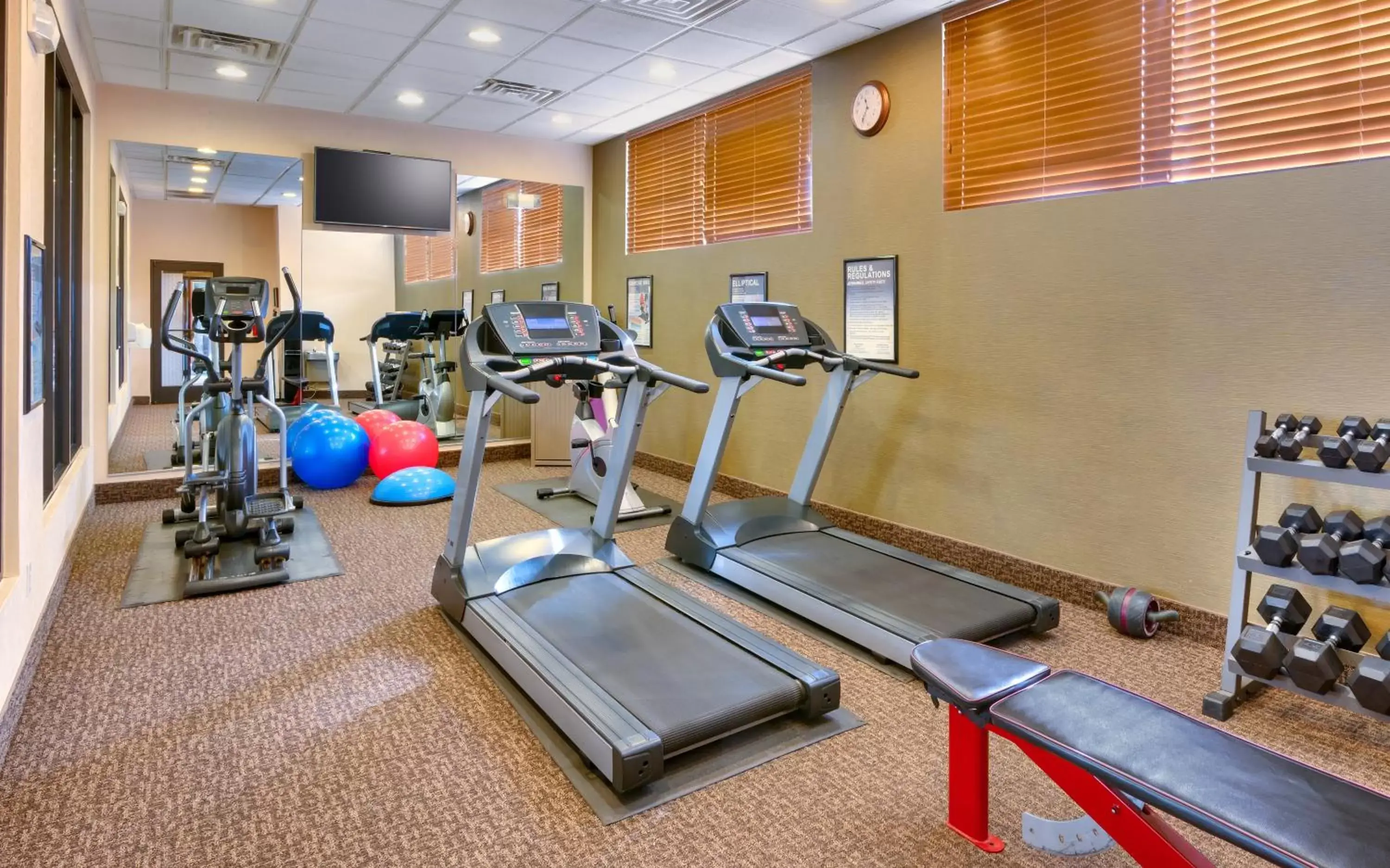 Fitness centre/facilities, Fitness Center/Facilities in Holiday Inn & Suites Salt Lake City - Airport West, an IHG Hotel