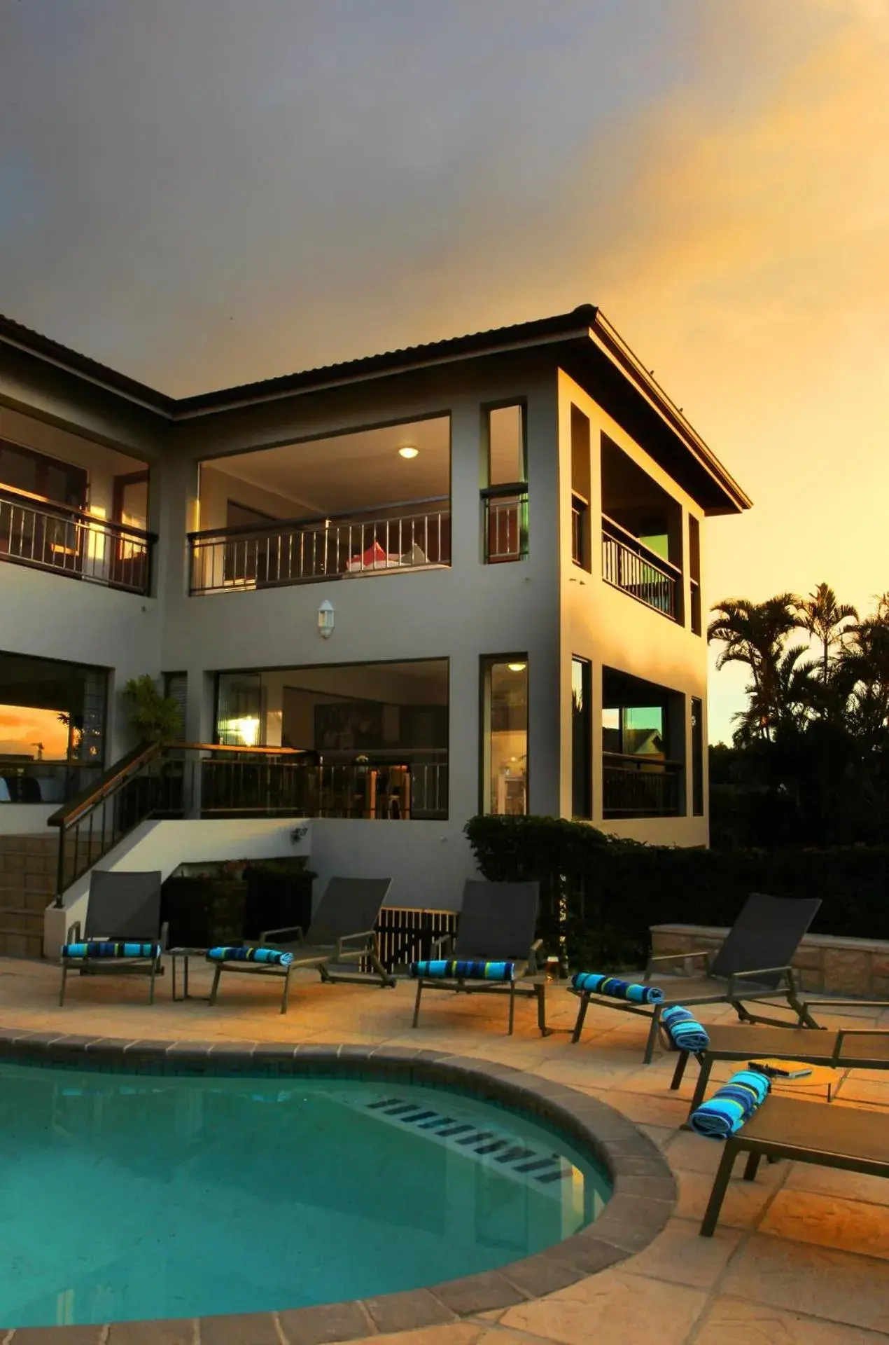 Swimming Pool in Lavender Moon Guest House