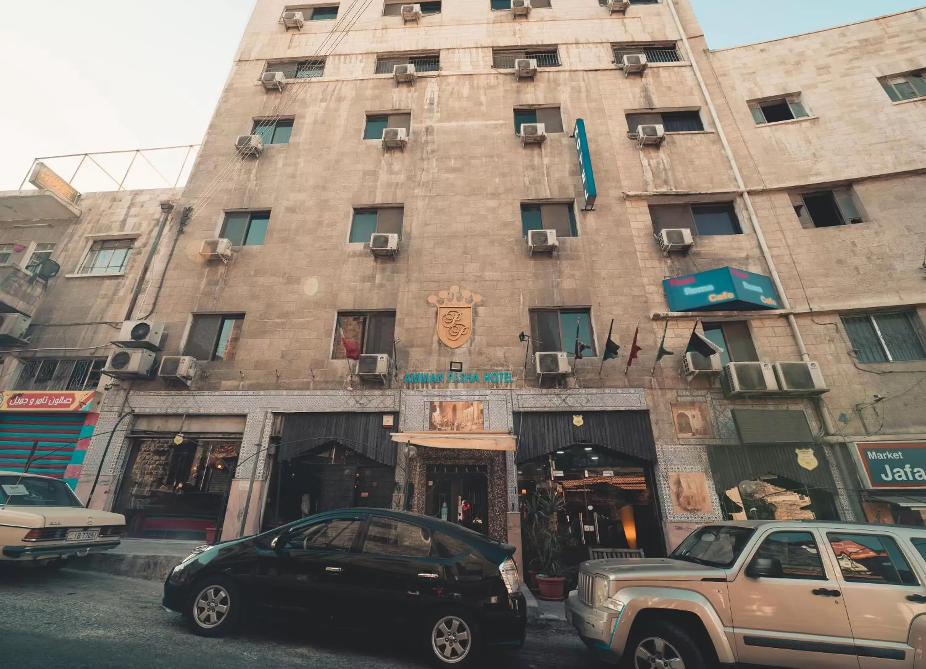 Property Building in Amman Pasha Hotel