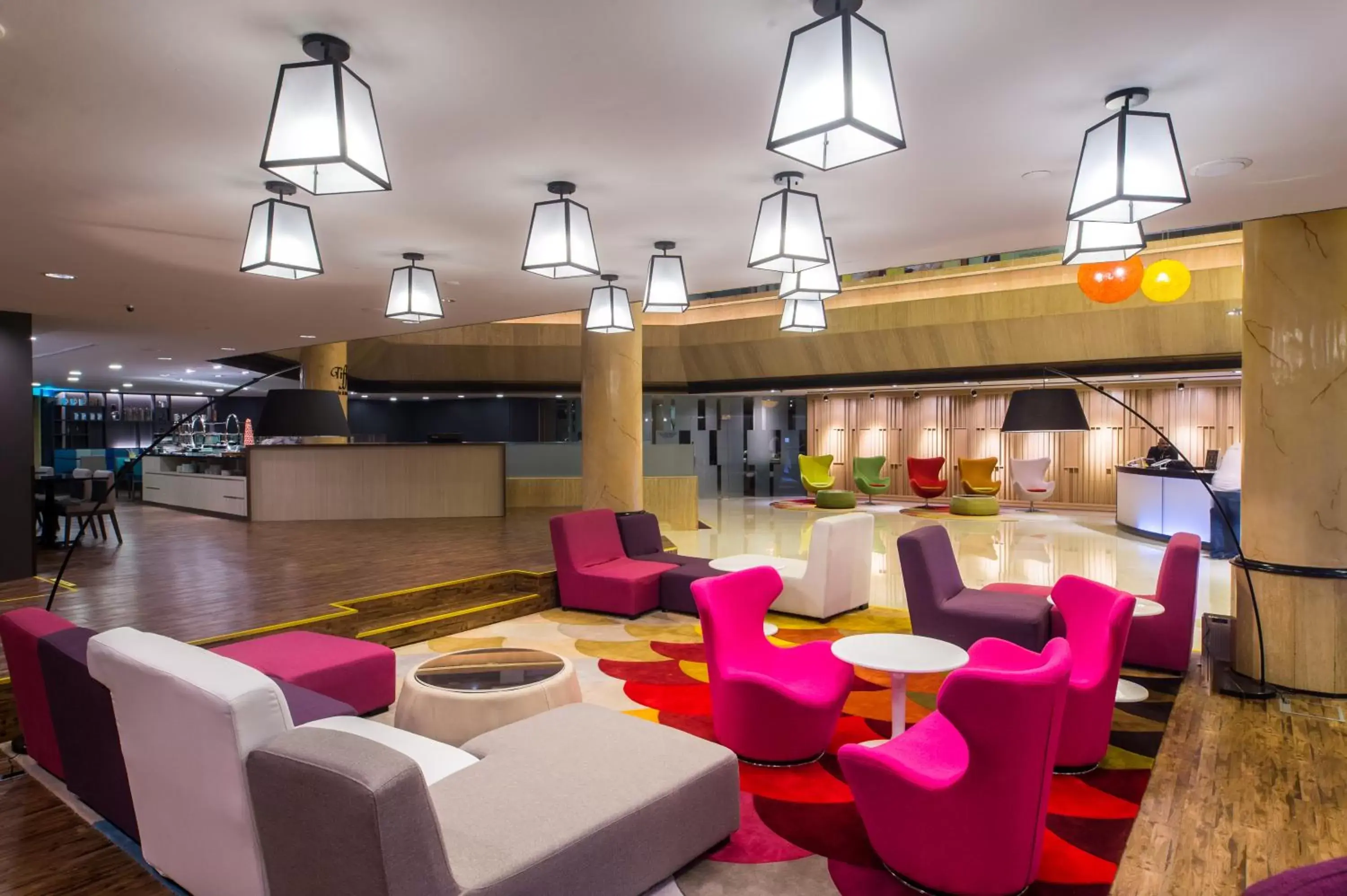 Lobby or reception in Furama City Centre Lobby or reception in Furama City Centre