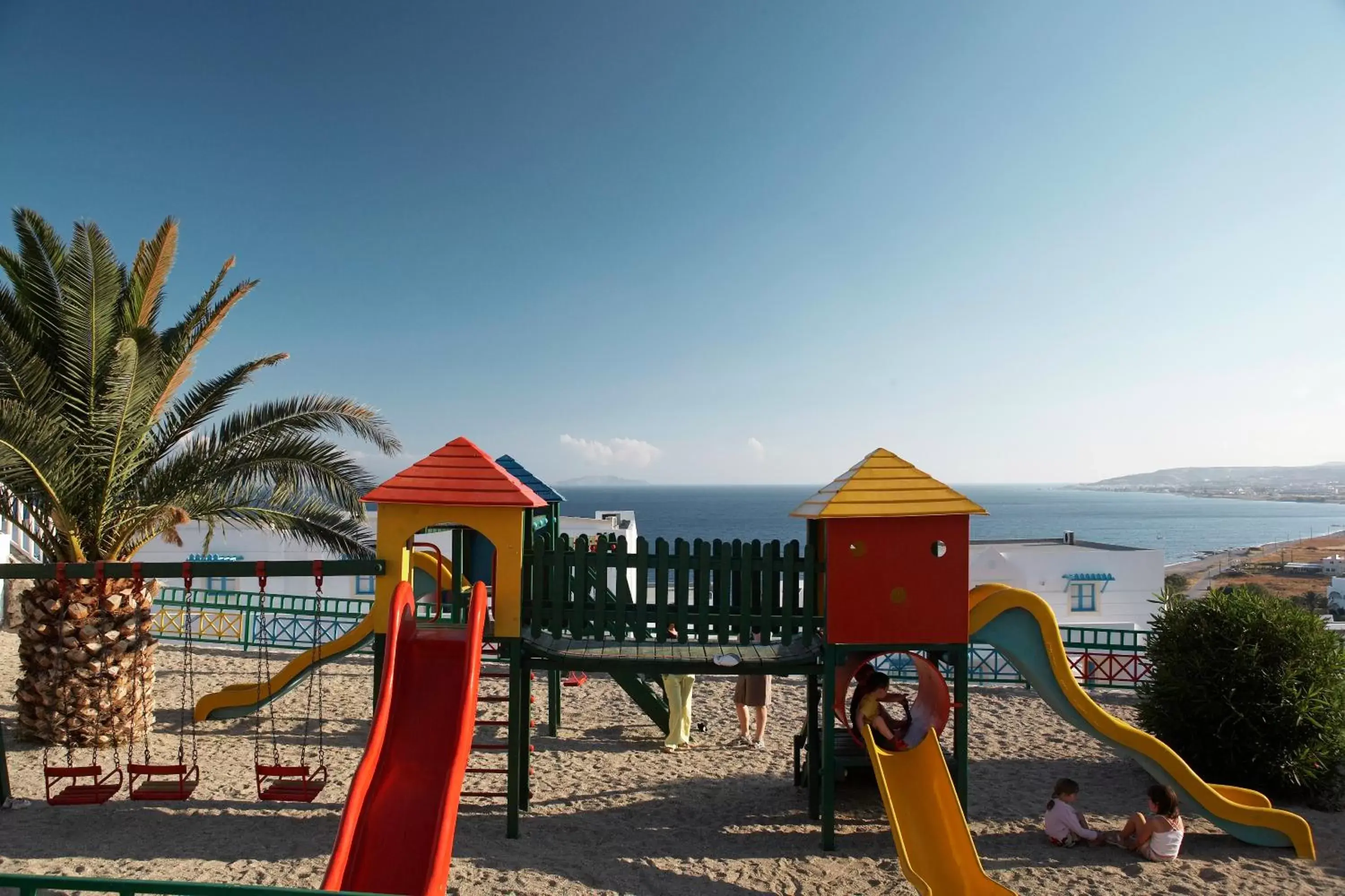 Children play ground, Children's Play Area in Mitsis Family Village Beach Hotel