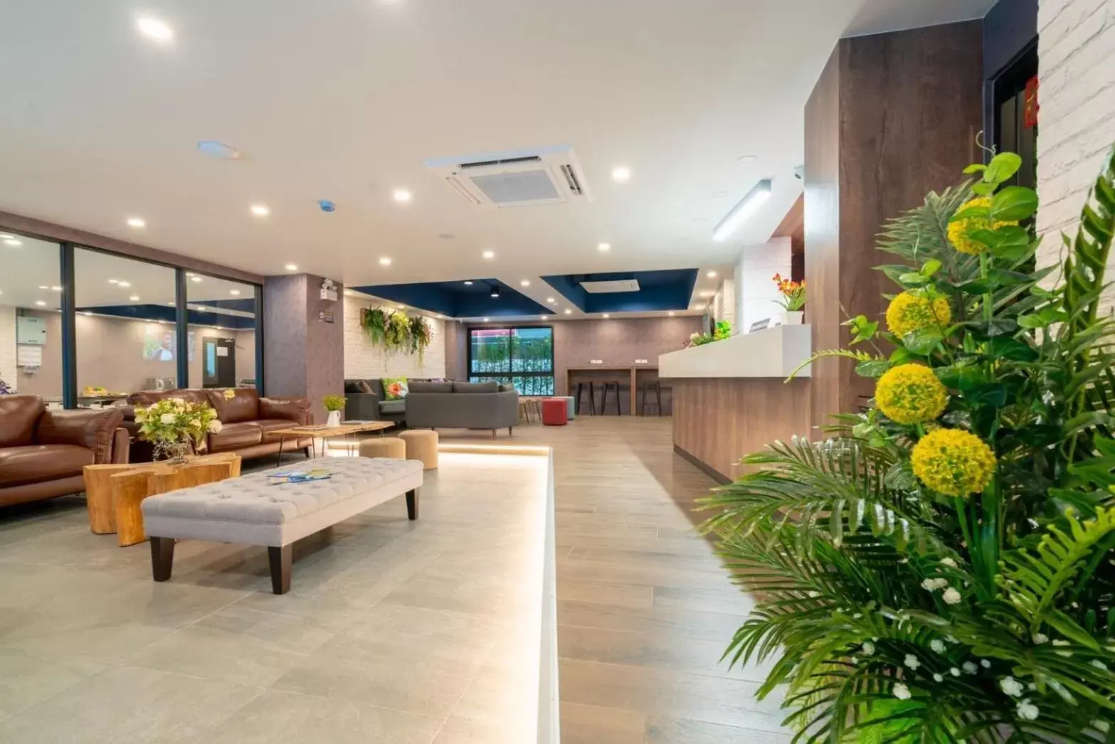 Property building, Lobby/Reception in The Home Hotel SHA