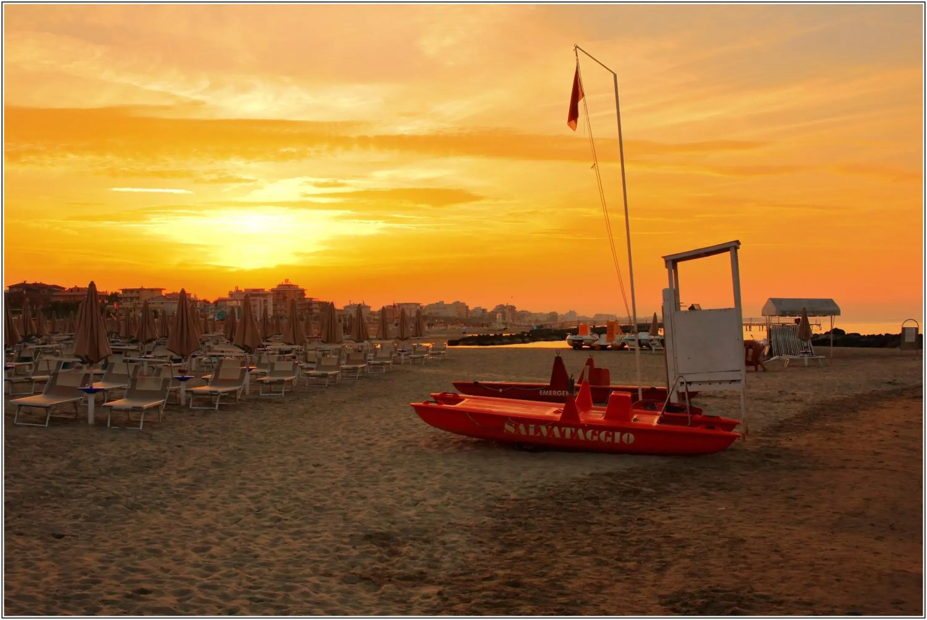 Beach in Accademia Hotel