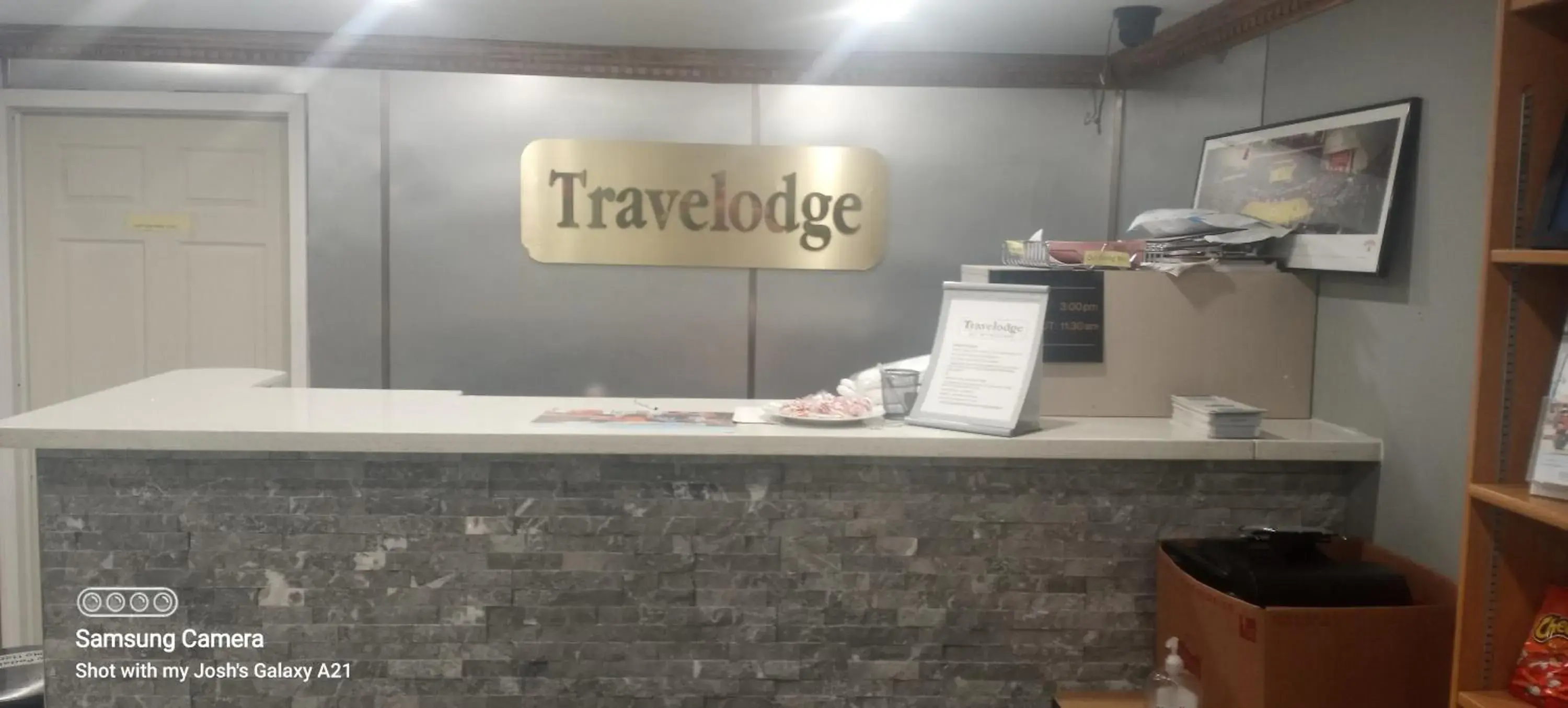 Lobby or reception, Lobby/Reception in Travelodge by Wyndham Bloomington