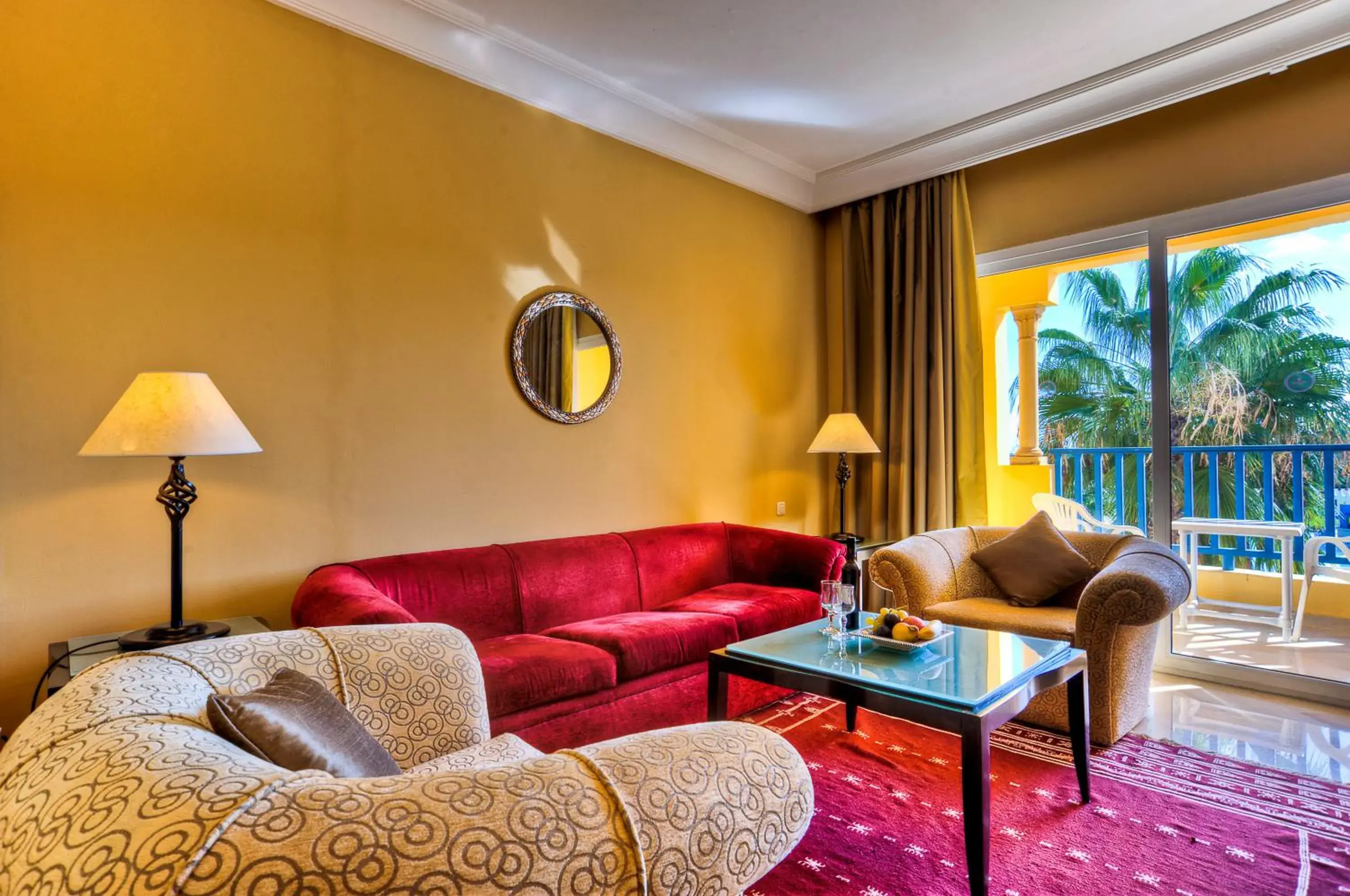 Living room, Seating Area in Ramada Plaza by Wyndham Tunis