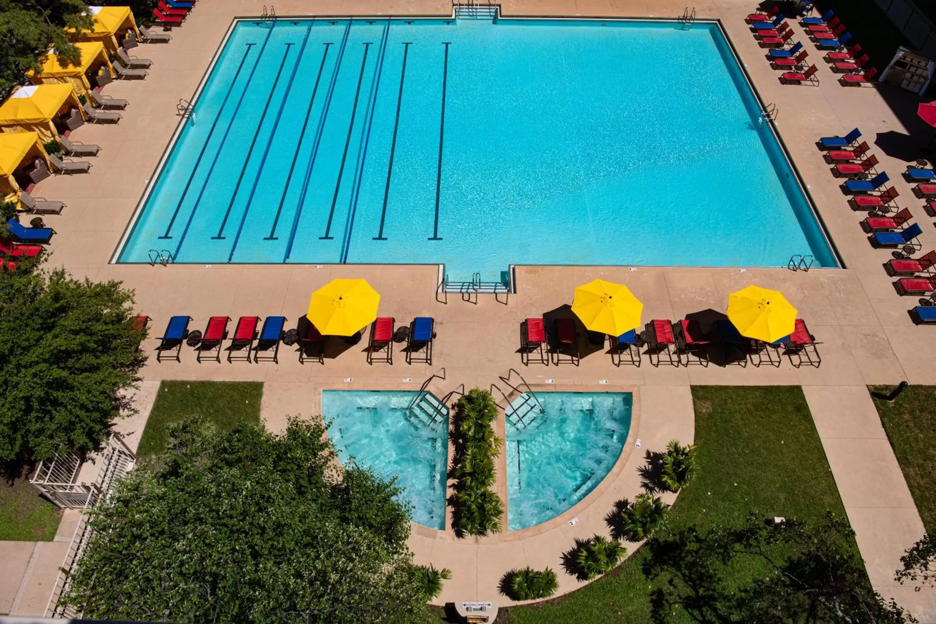 Bird's eye view, Pool View in NCED Conference Center & Hotel
