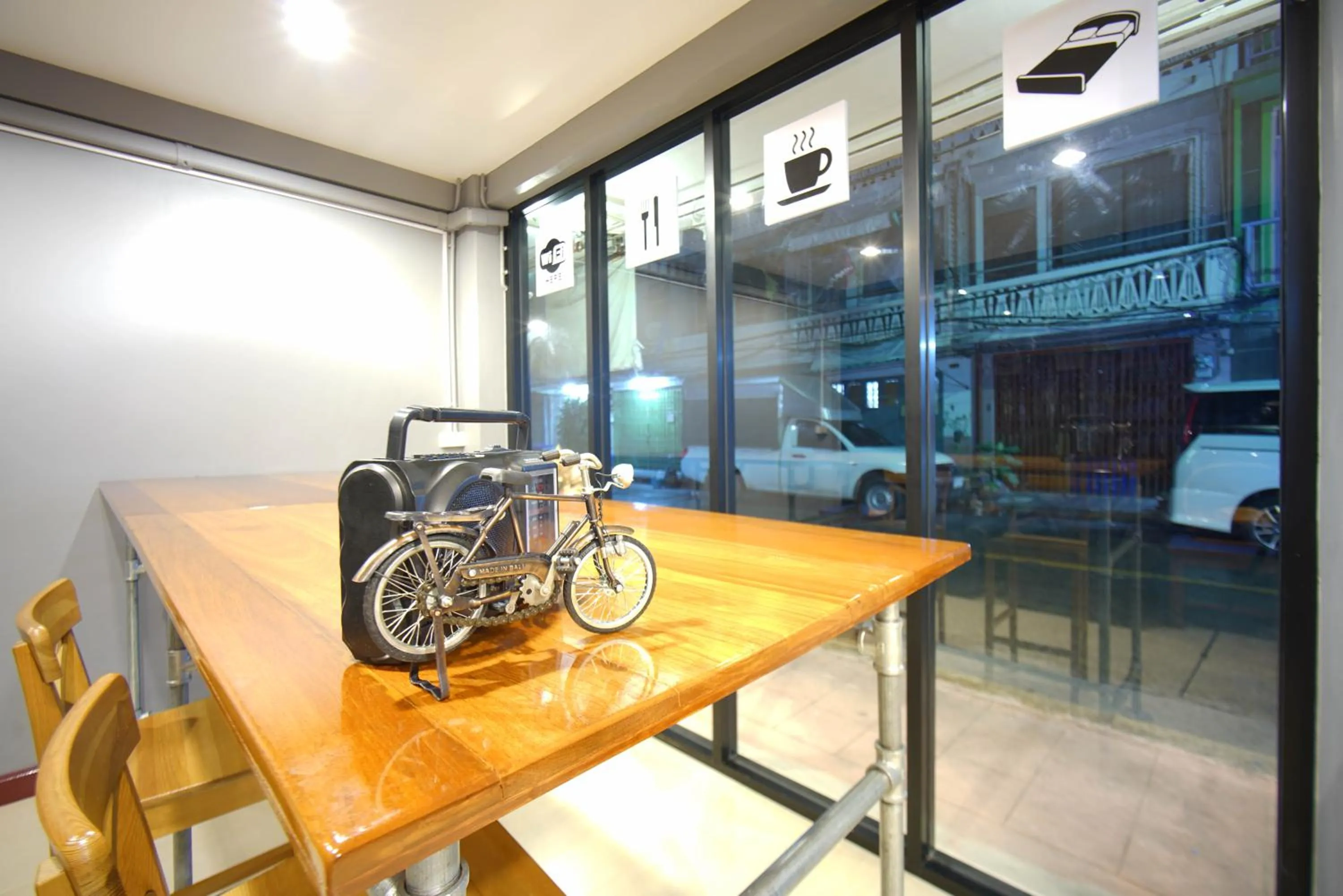 Lobby or reception in Urban Hostel Bangkok