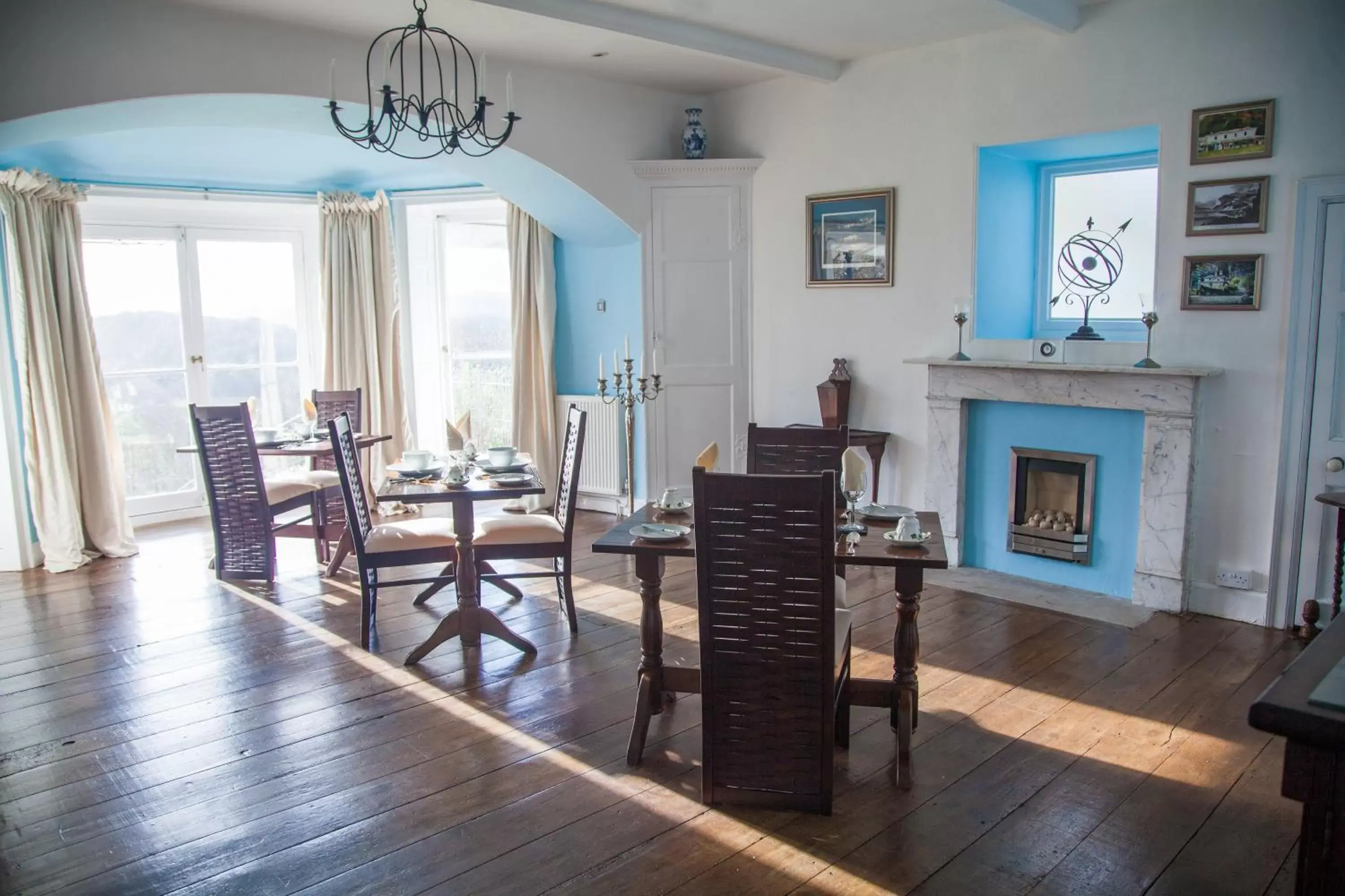 Dining Area in Plas Tan-Yr-Allt Historic Country House & Estate