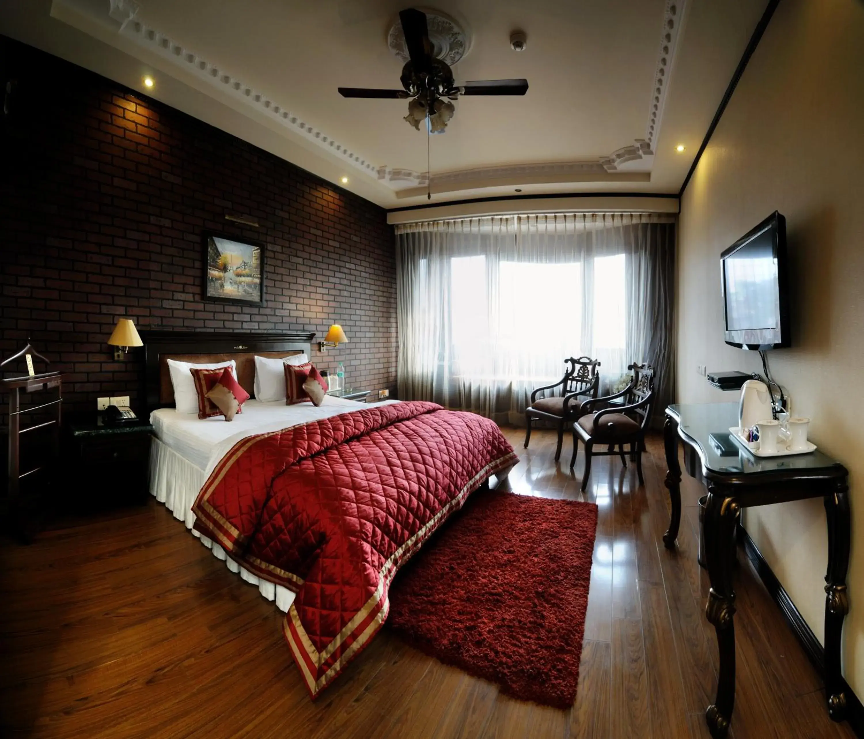 Photo of the whole room in Hotel Diplomat Residency