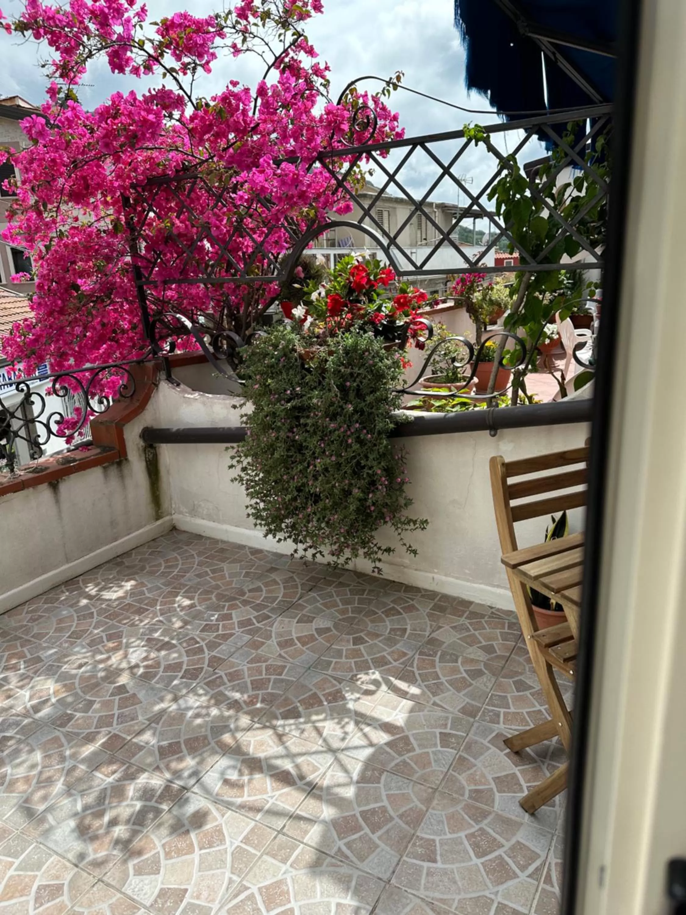 Balcony/Terrace in b&b by family L&G