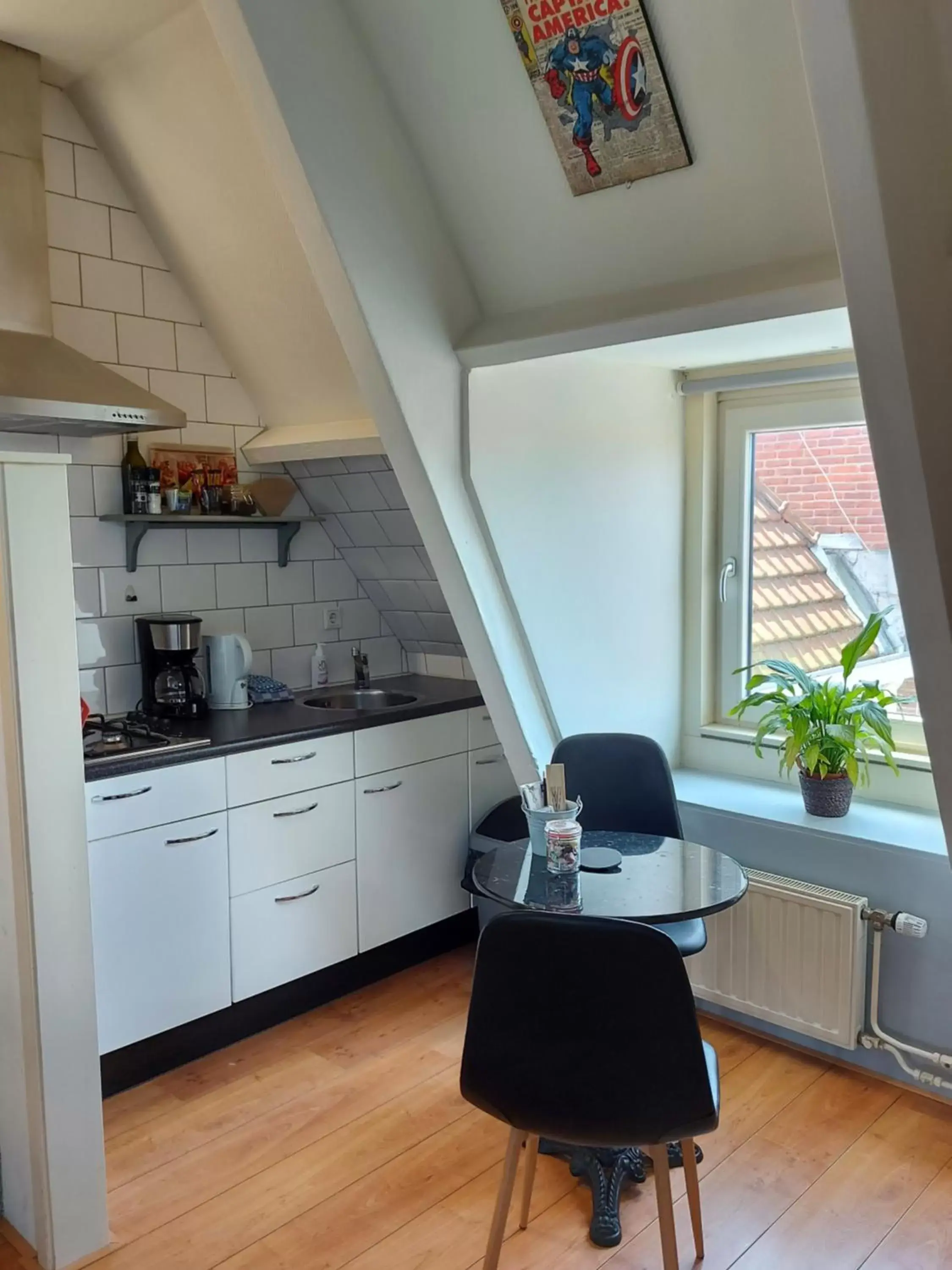 Kitchen/Kitchenette in Prins Appartementen