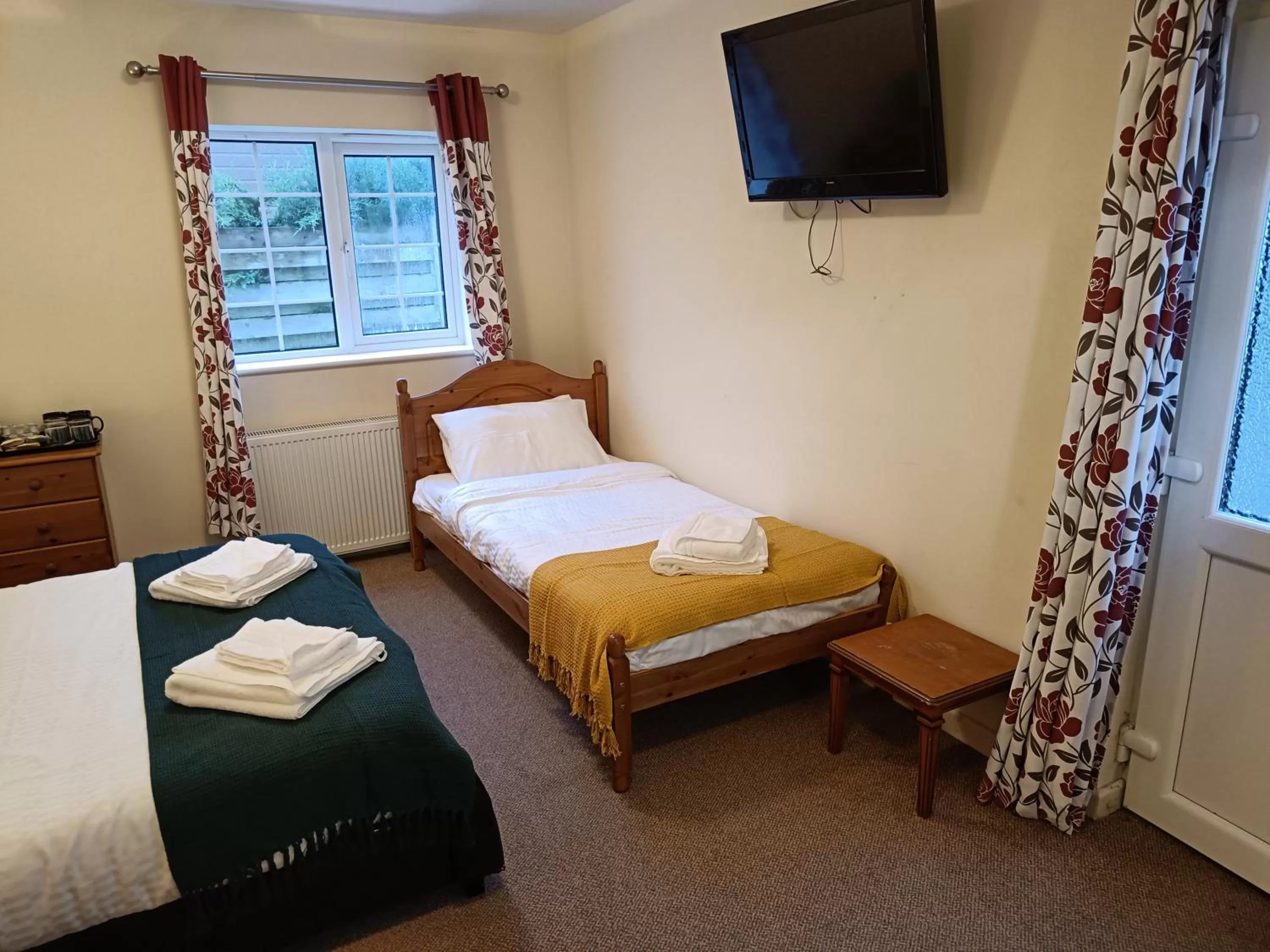 Bed in The Meldon Suite