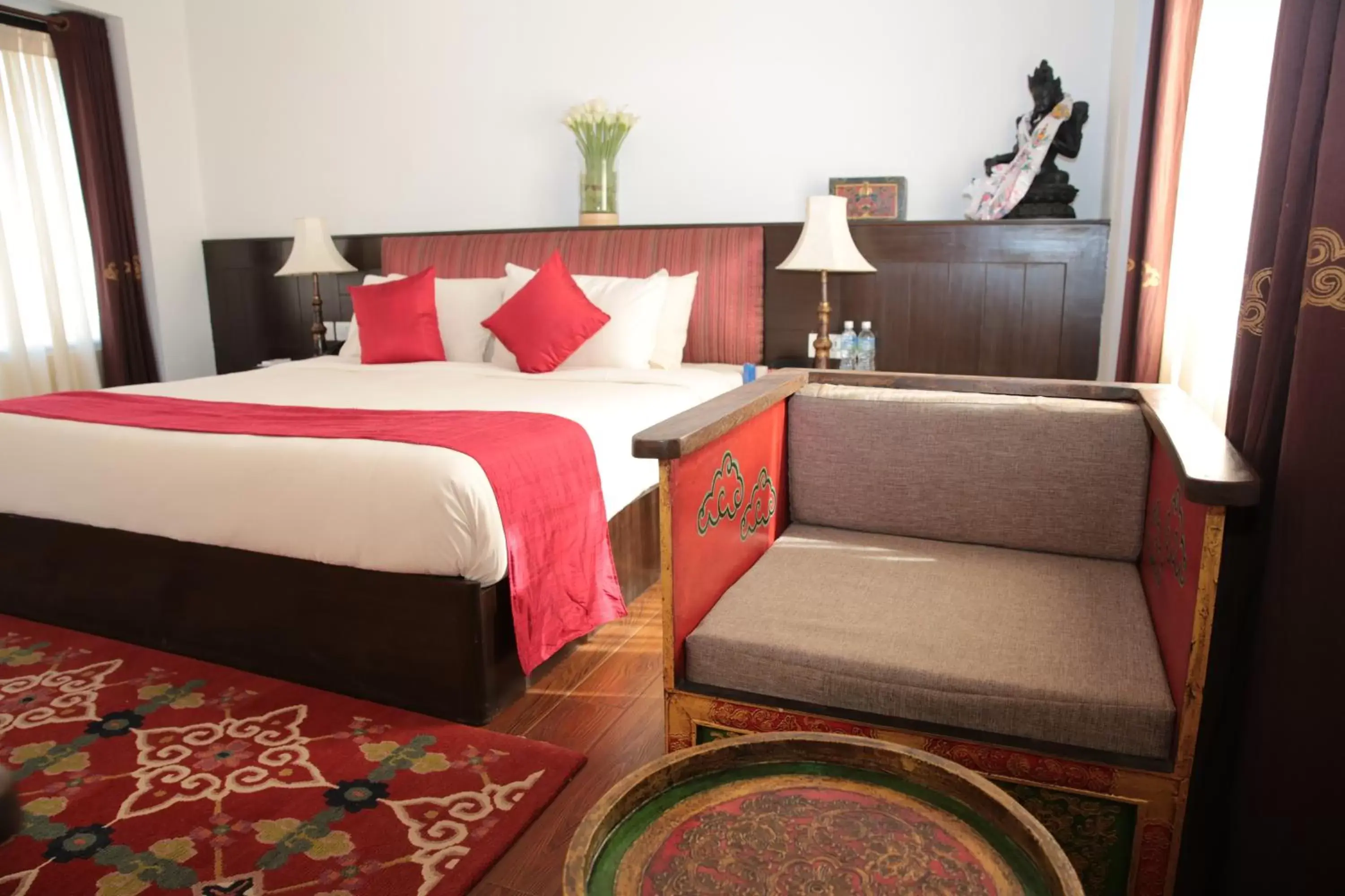 Bed in Dalai-La Boutique Hotel