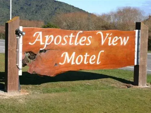 Logo/Certificate/Sign in Apostles View Motel