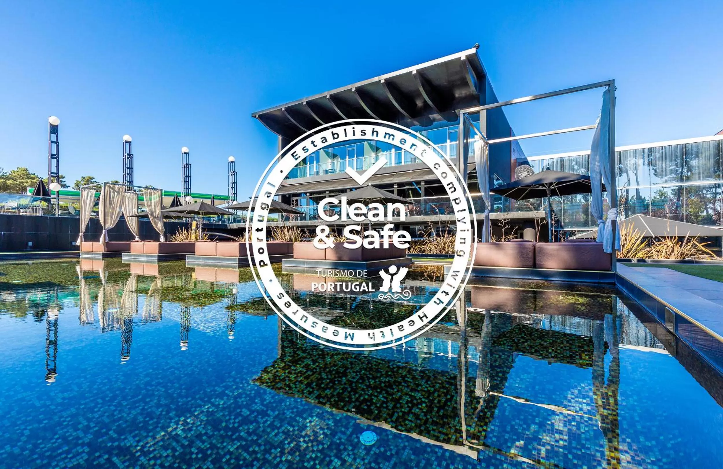 Swimming pool in Evidencia Belverde Hotel