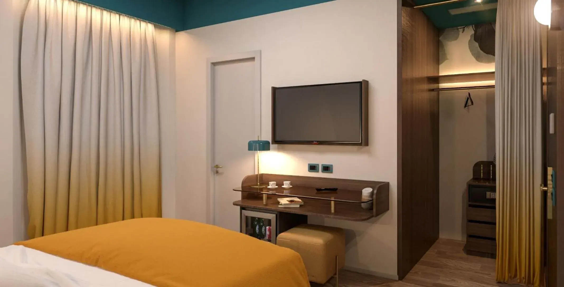 Bedroom, TV/Entertainment Center in Hotel Regina Elena 57 & Oro Bianco