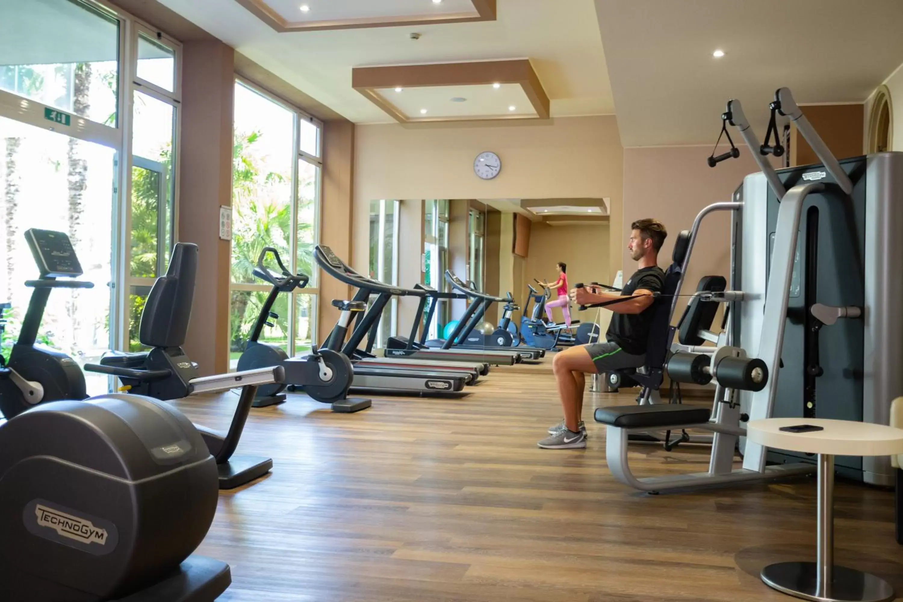 Fitness centre/facilities in Hotel Savoia Thermae & SPA Fitness centre/facilities in Hotel Savoia Thermae & SPA