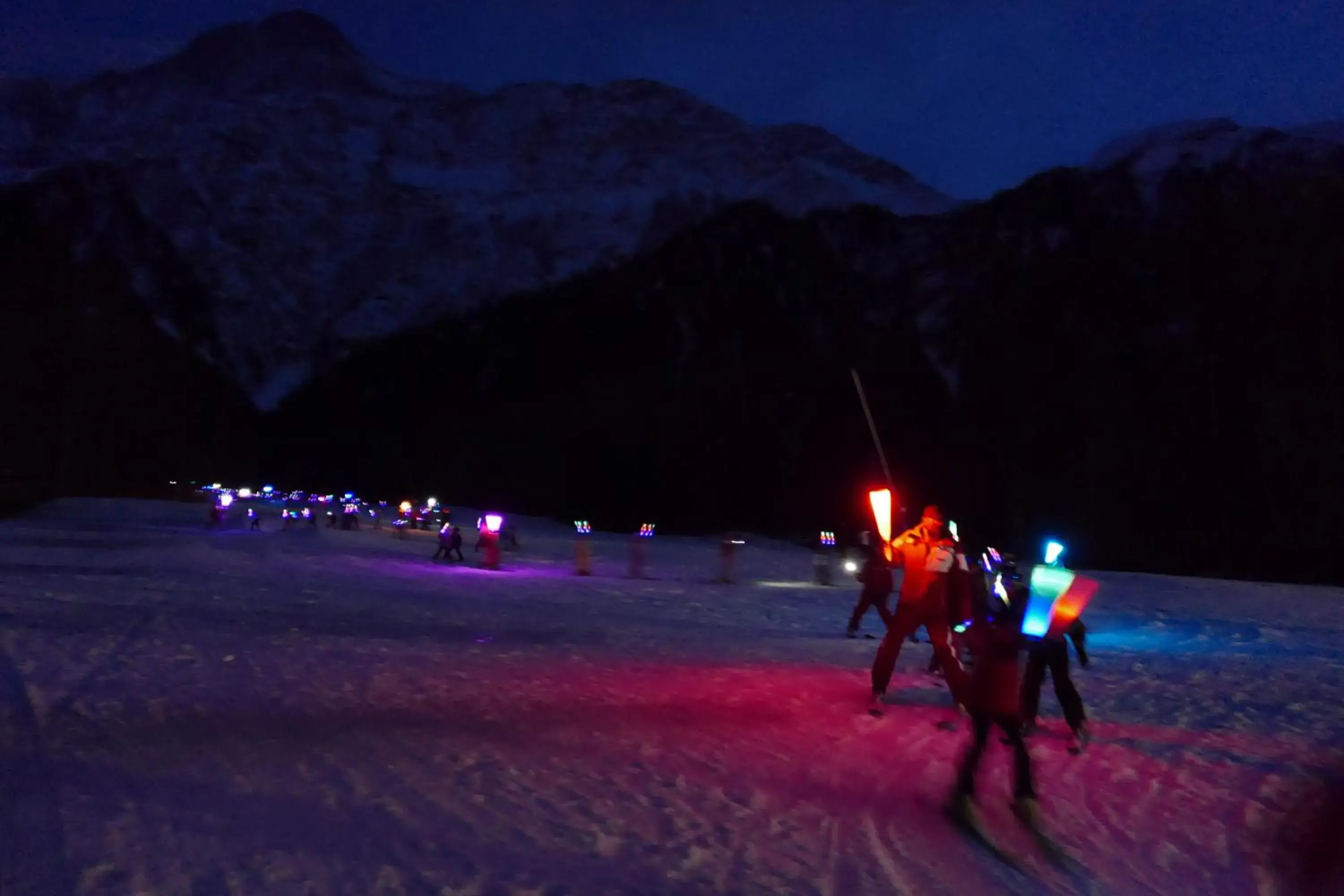 Evening entertainment in Chalet Hôtel du Bois