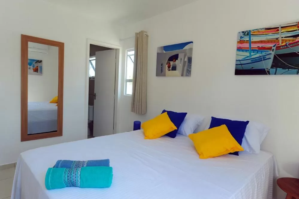 Bed in Manga Verde Beach Residence