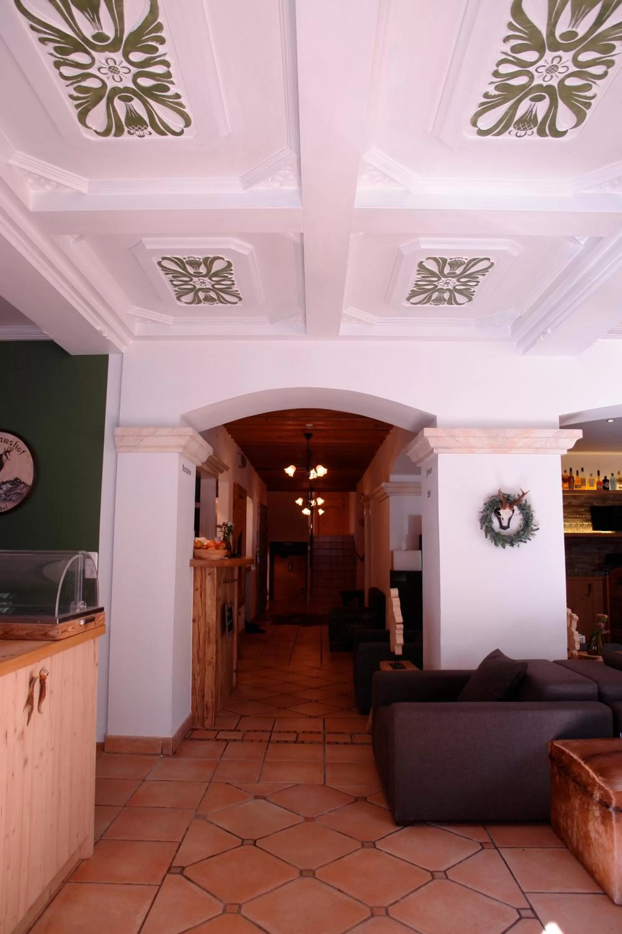 Lobby or reception in Hotel Gamshof