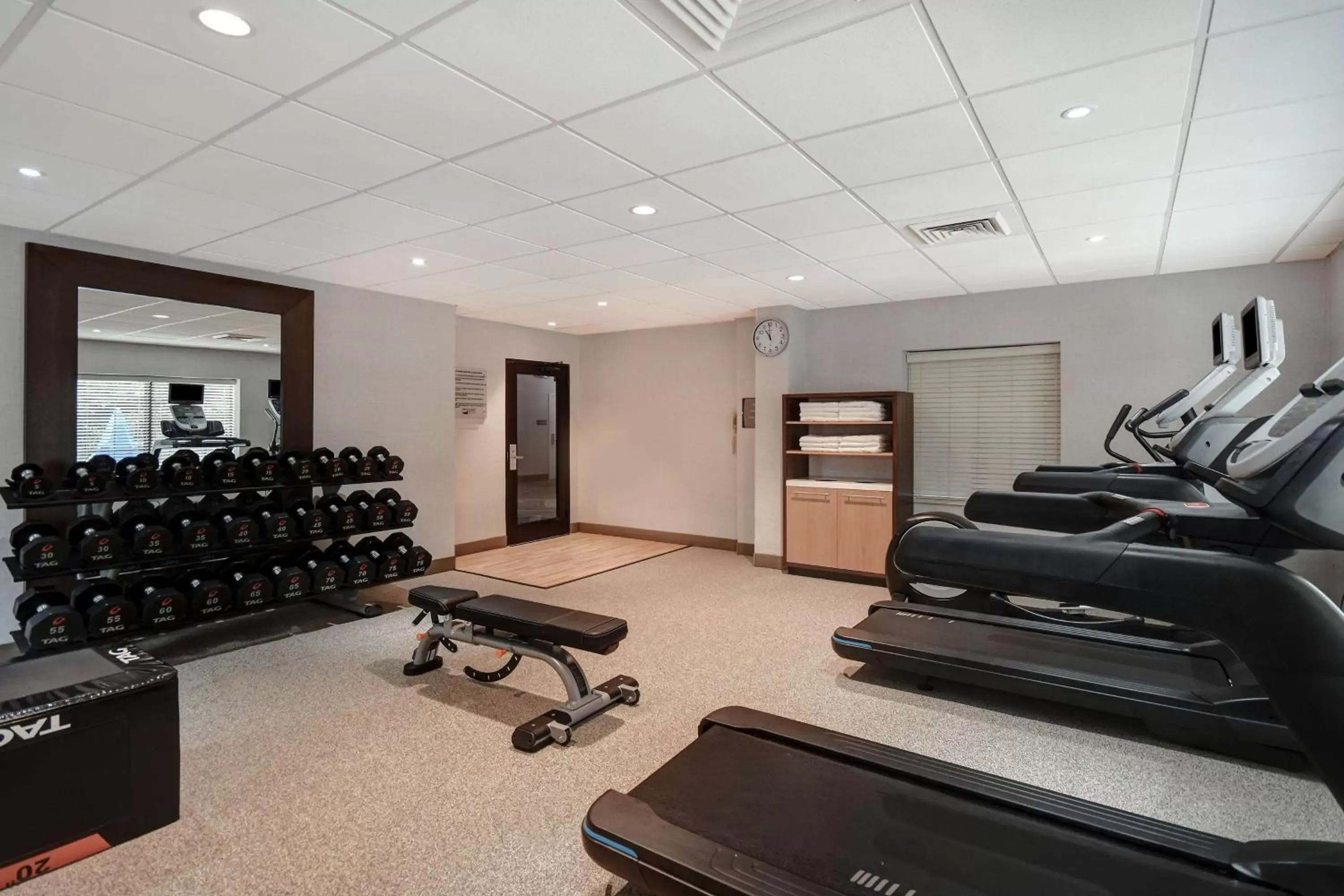 Fitness centre/facilities, Fitness Center/Facilities in Homewood Suites Newport News - Yorktown by Hilton