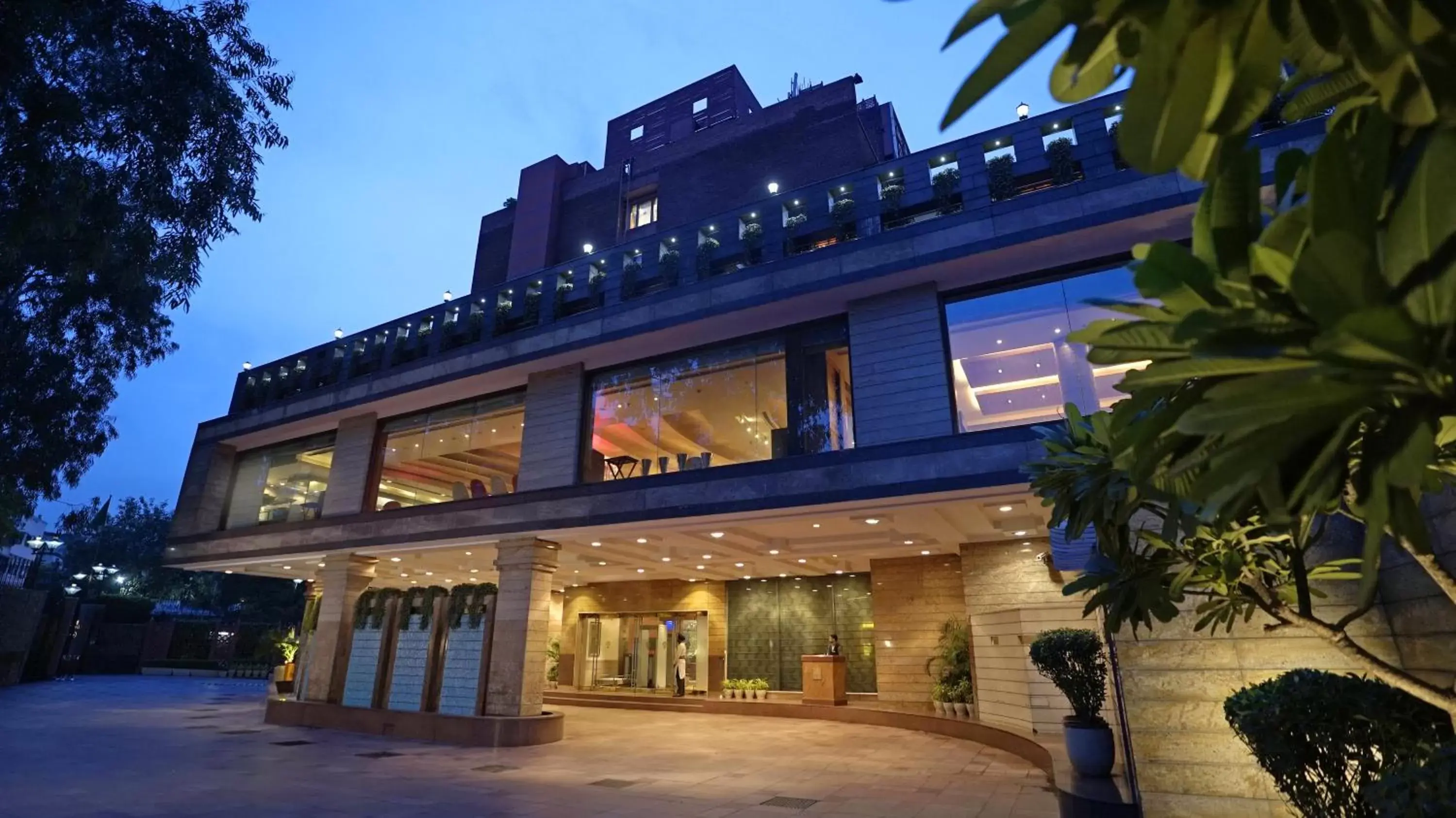 Facade/entrance, Property Building in Jaypee Siddharth Hotel