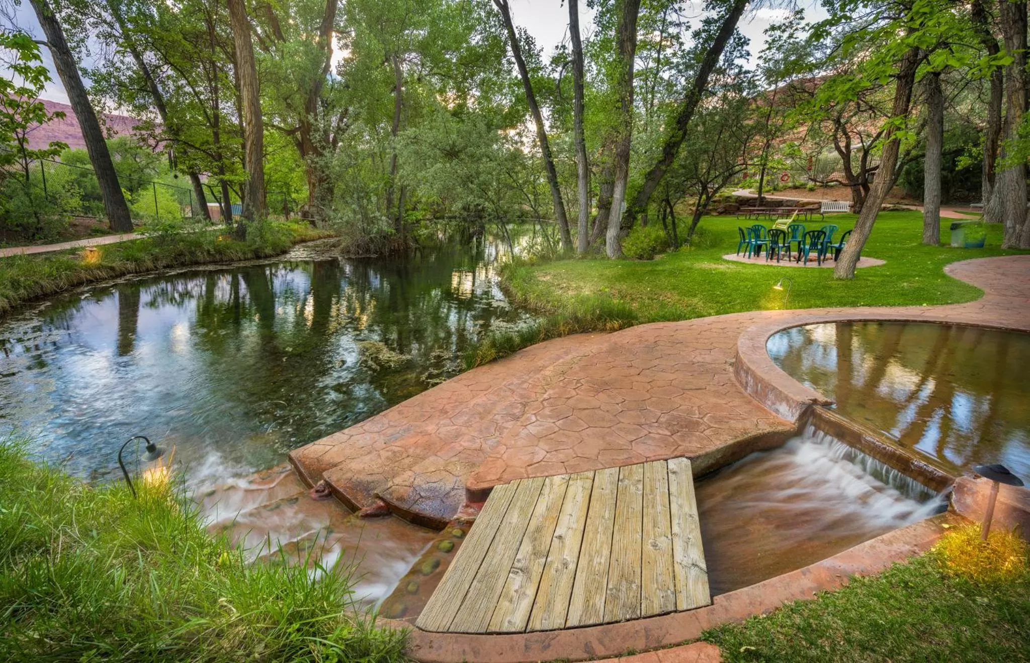 Garden in Moab Springs Ranch