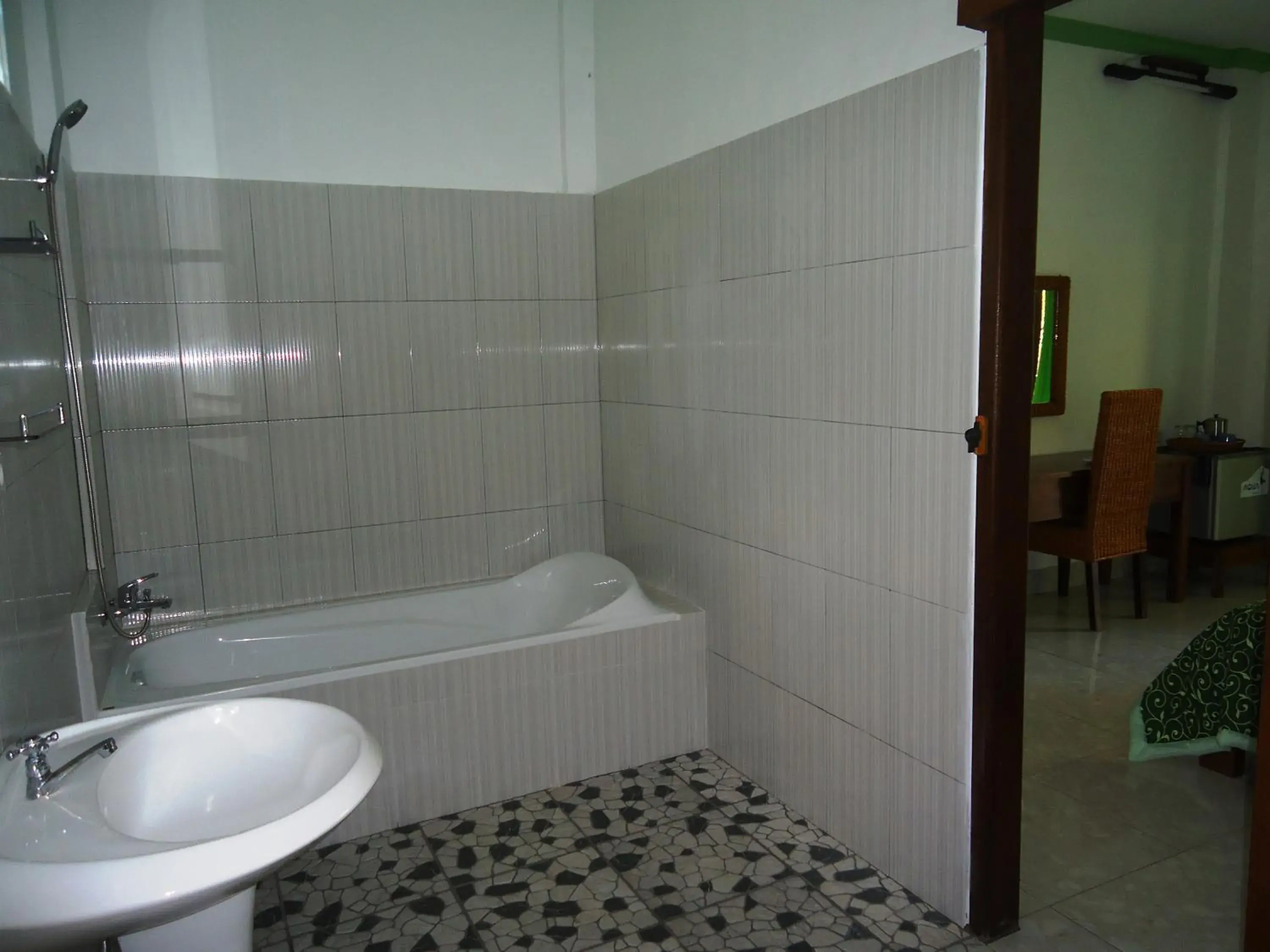 Bathroom in Argasoka Bungalows