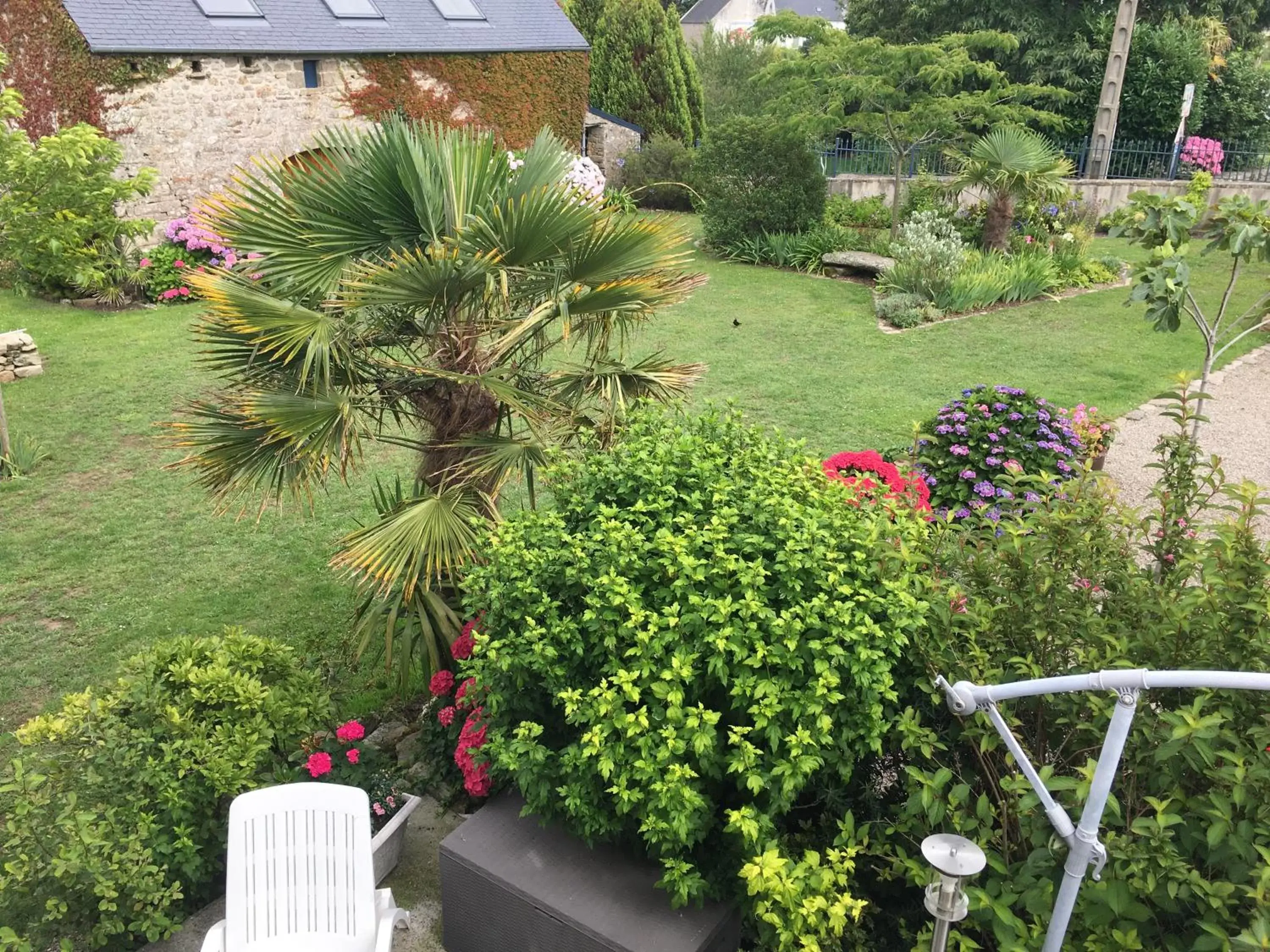 Garden view, Garden in La Ferme de Kérivoas