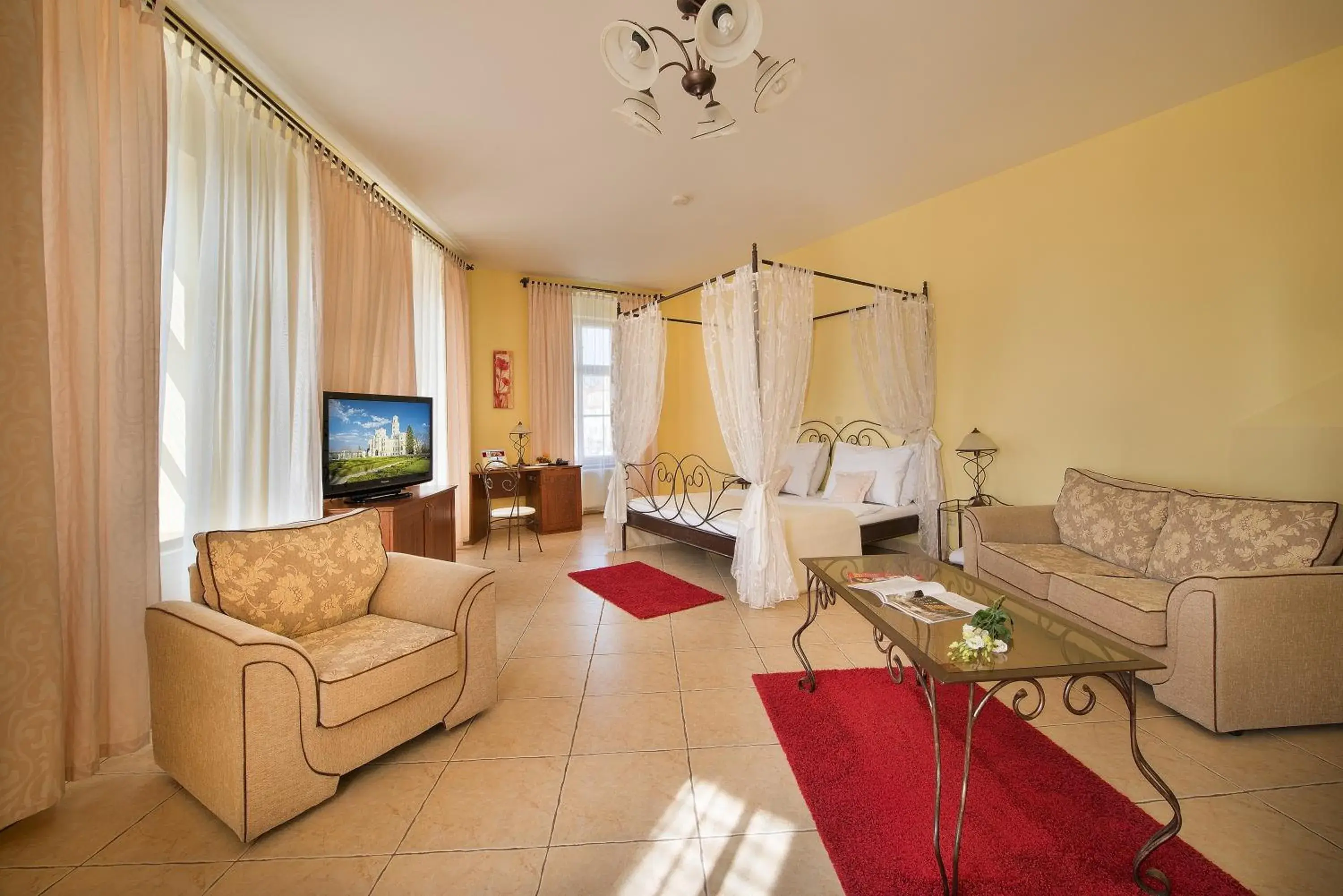 Living room, Seating Area in Hotel Podhrad