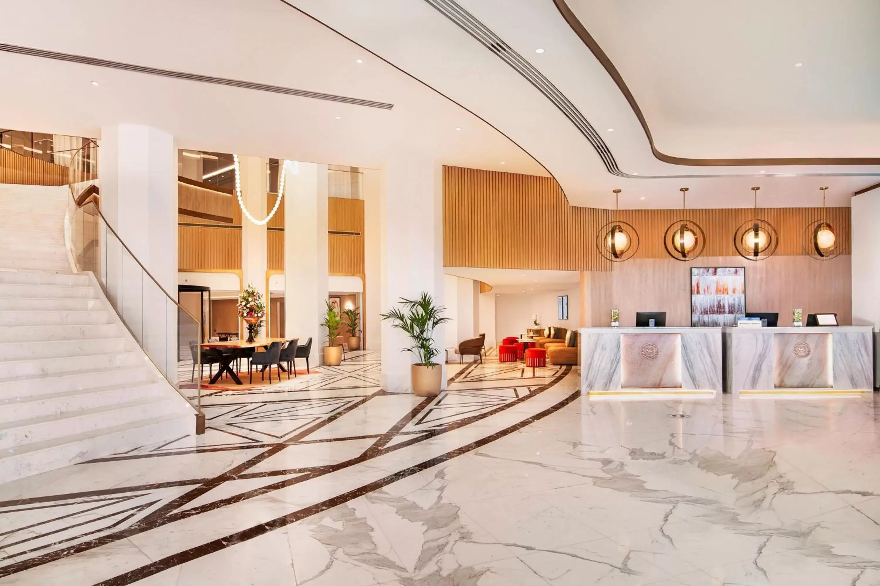 Lobby or reception in Sheraton Abu Dhabi Hotel & Resort