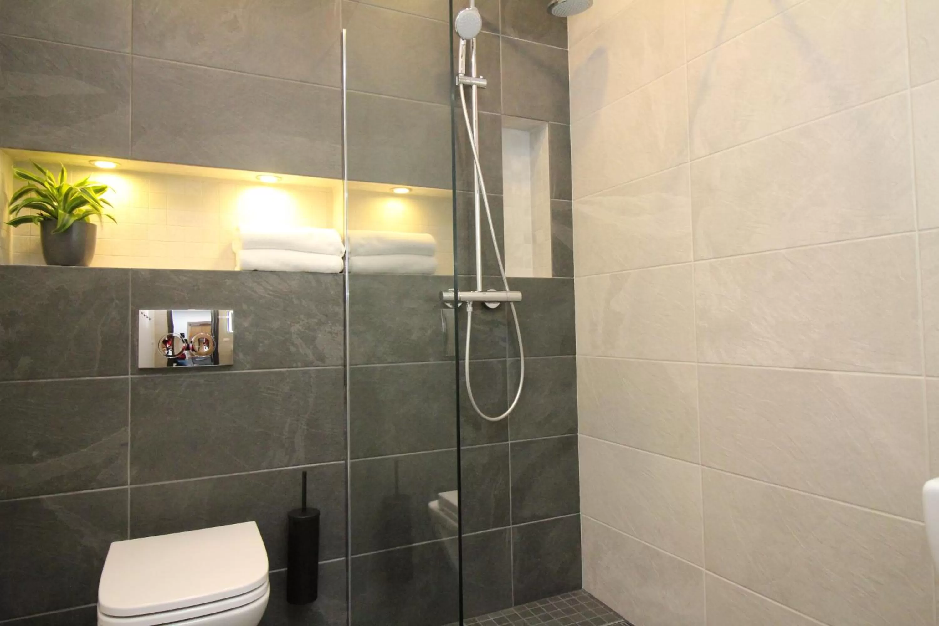Shower in Tallinn City Apartments Old Town Suites