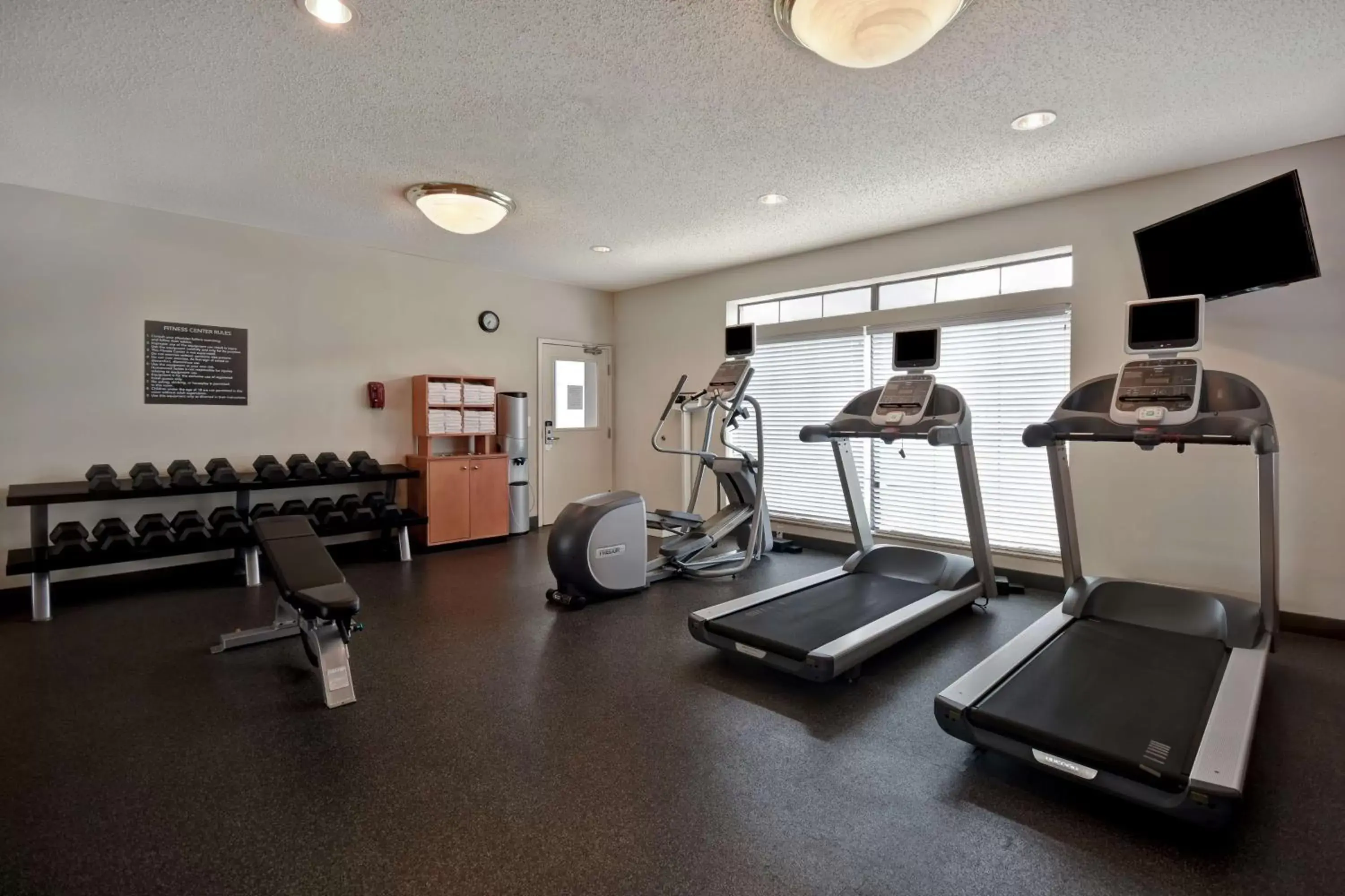Fitness centre/facilities, Fitness Center/Facilities in Homewood Suites By Hilton HOU Intercontinental Airport