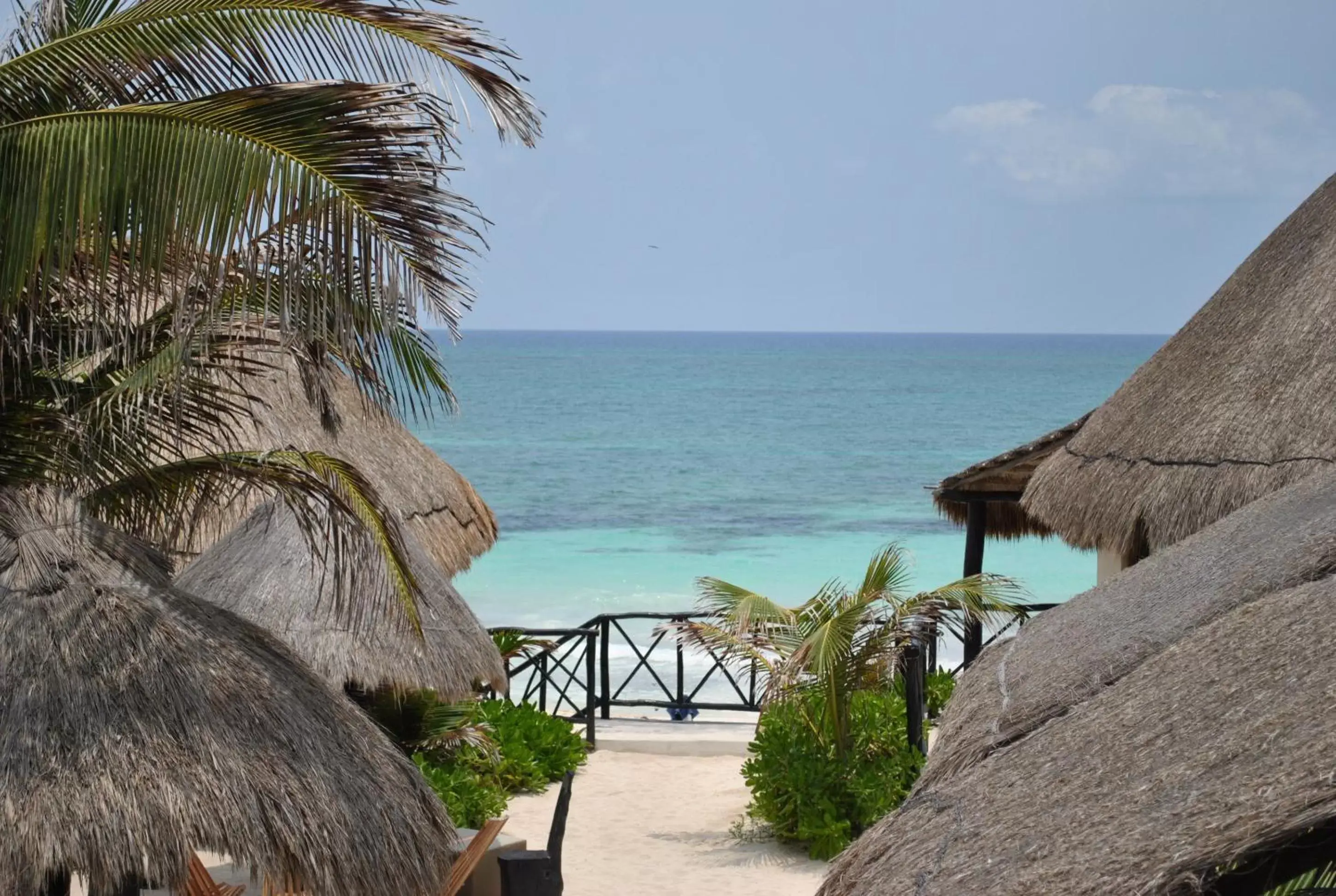 View (from property/room), Beach in Punta Piedra Beach Posada