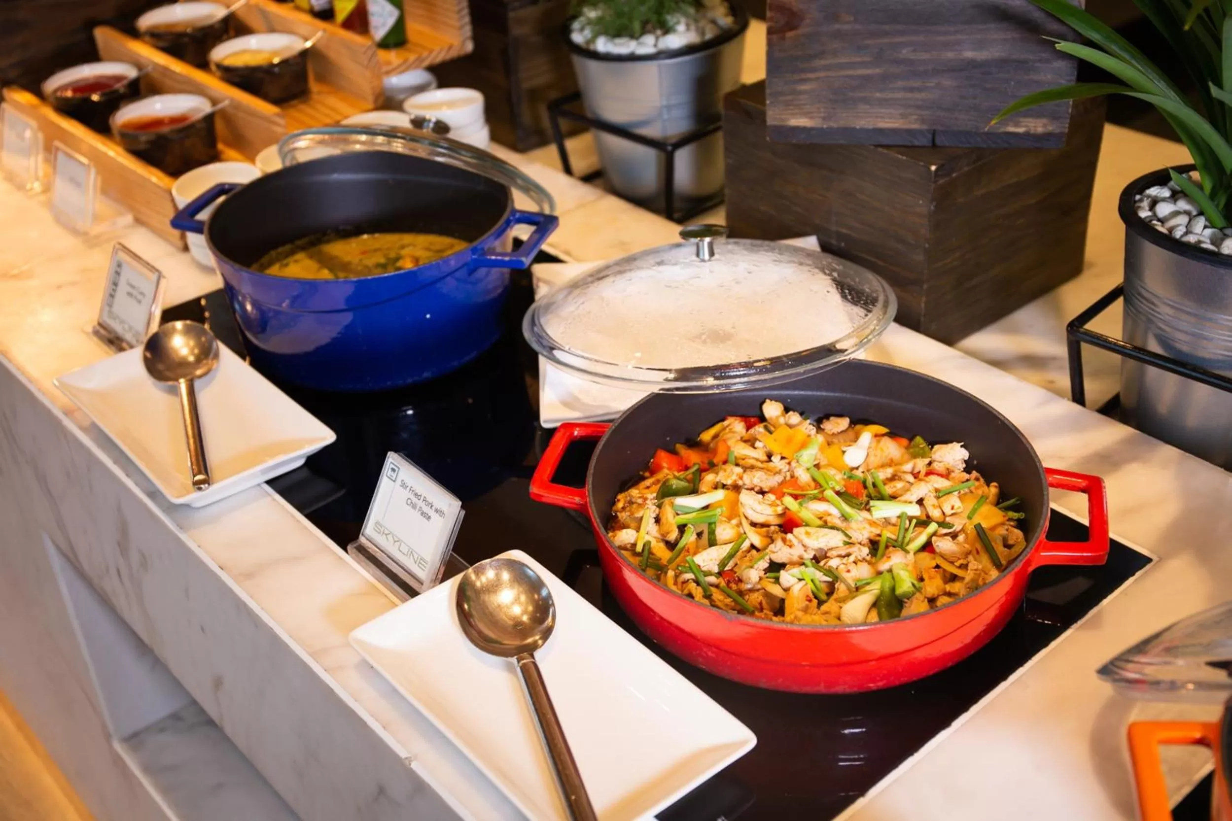 Buffet breakfast in Avani Plus Riverside Bangkok Hotel