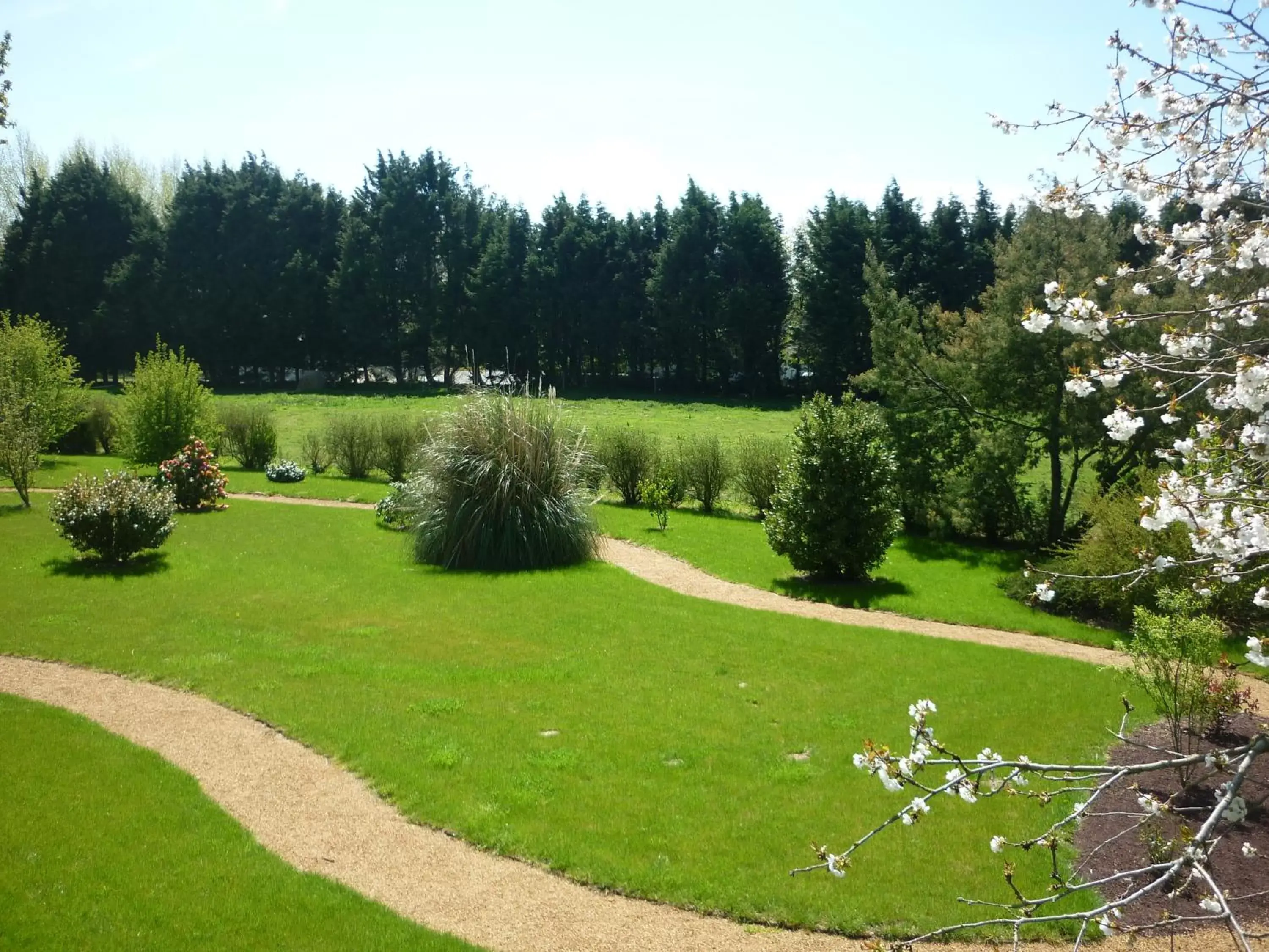 Natural landscape, Garden in Hôtel Le Relais de Beaucemaine