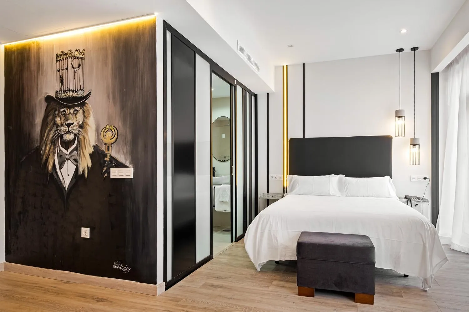 Bed in Urban Anaga Hotel