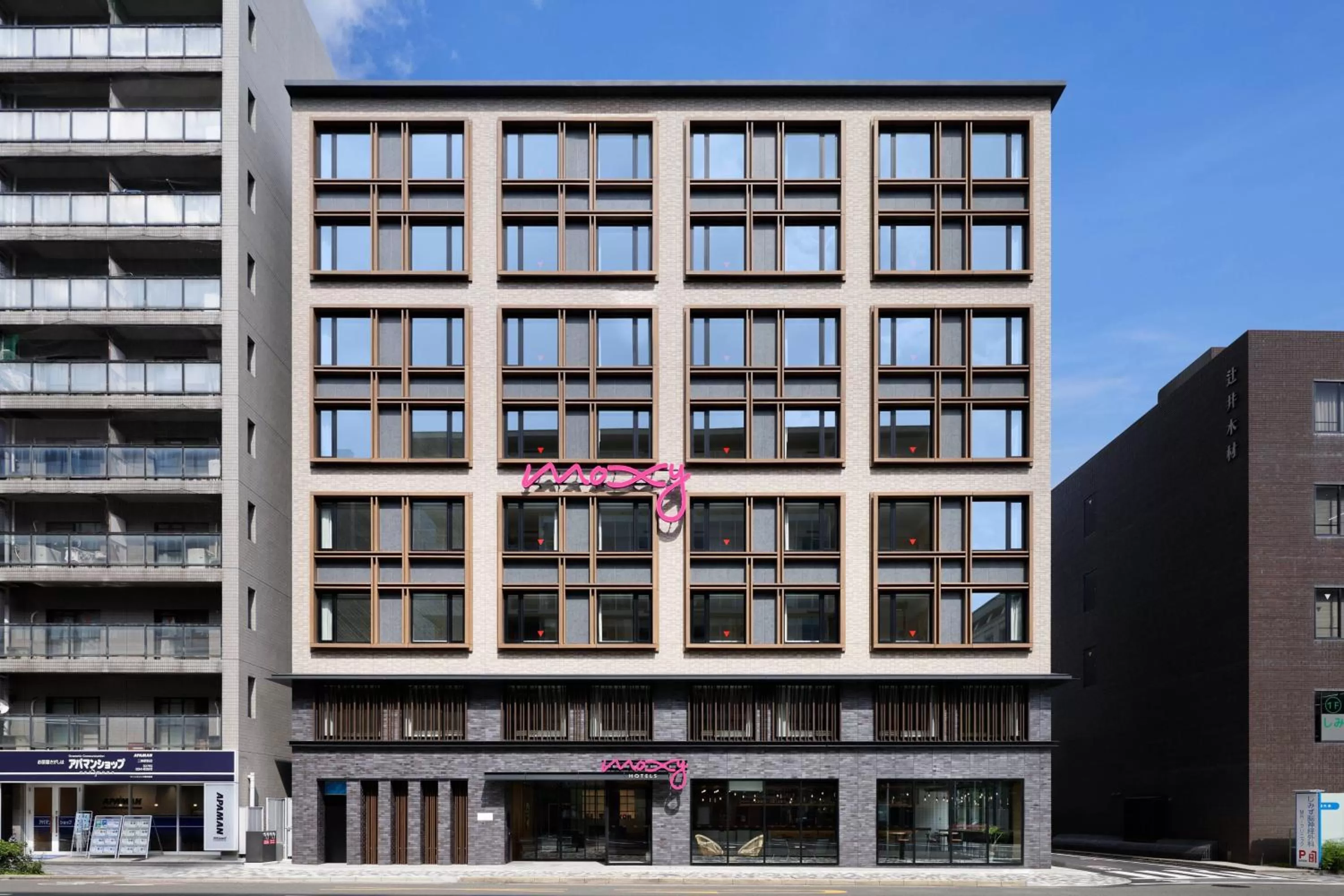 Property building in Moxy Kyoto