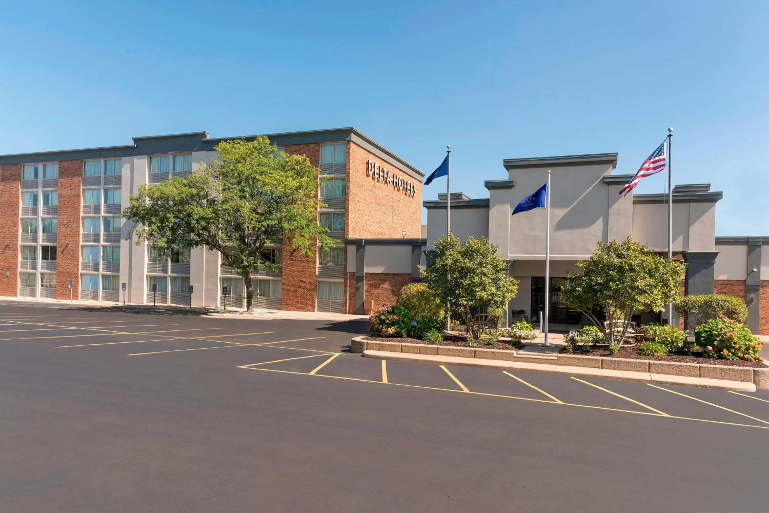 Property building in Delta Hotels by Marriott Grand Rapids Airport