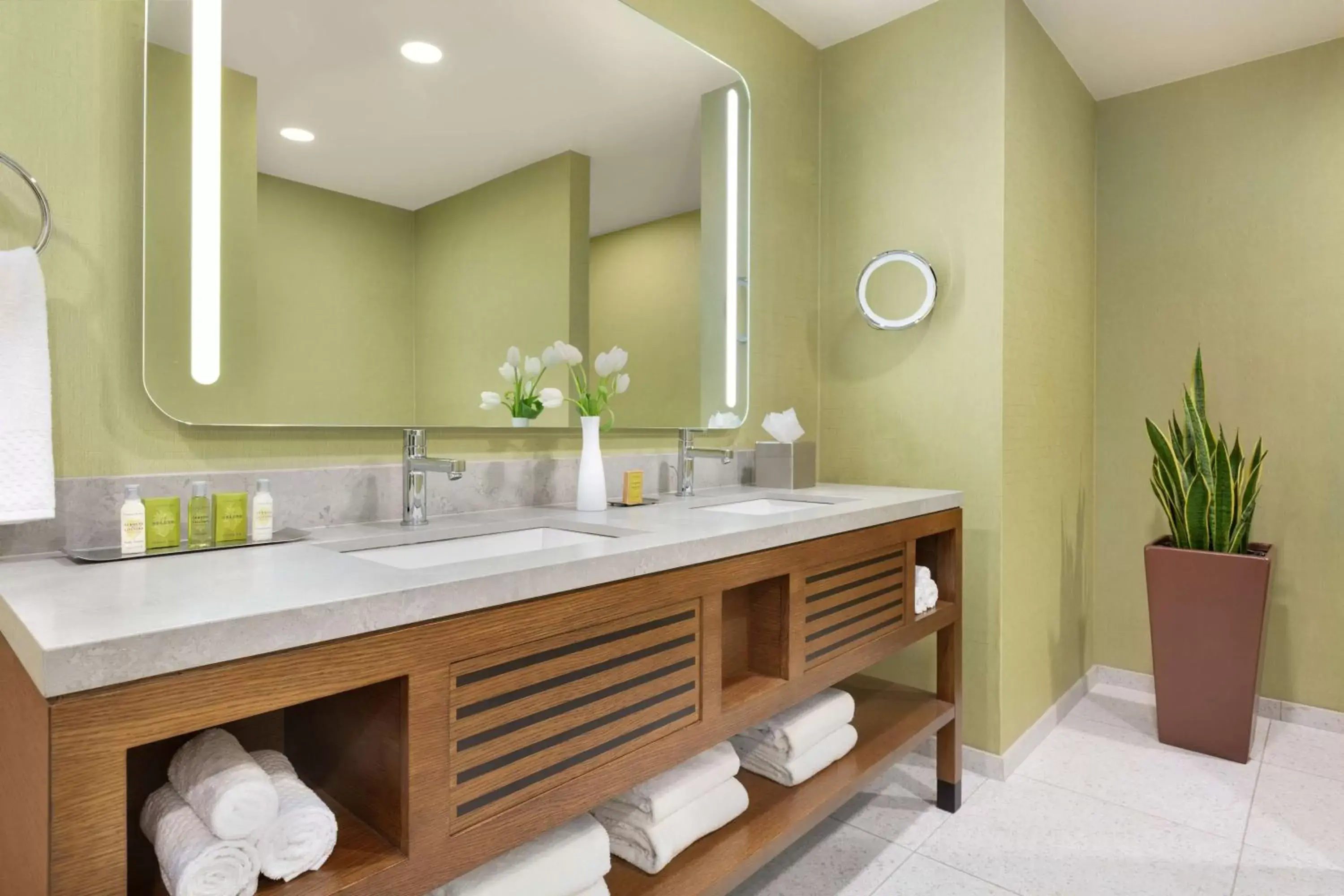 Bathroom in DoubleTree by Hilton Campbell - Pruneyard Plaza