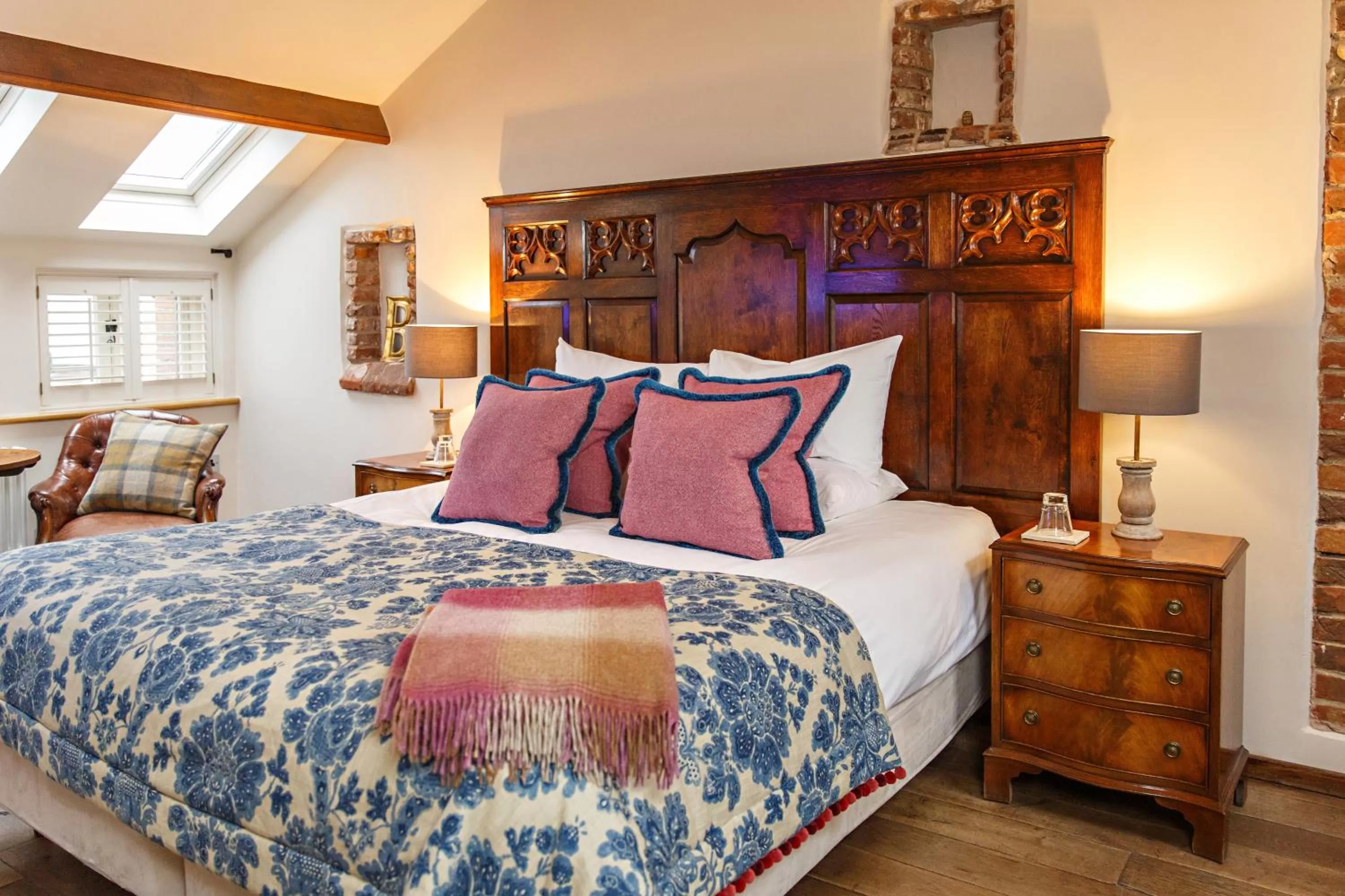 Bedroom, Bed in Byfords