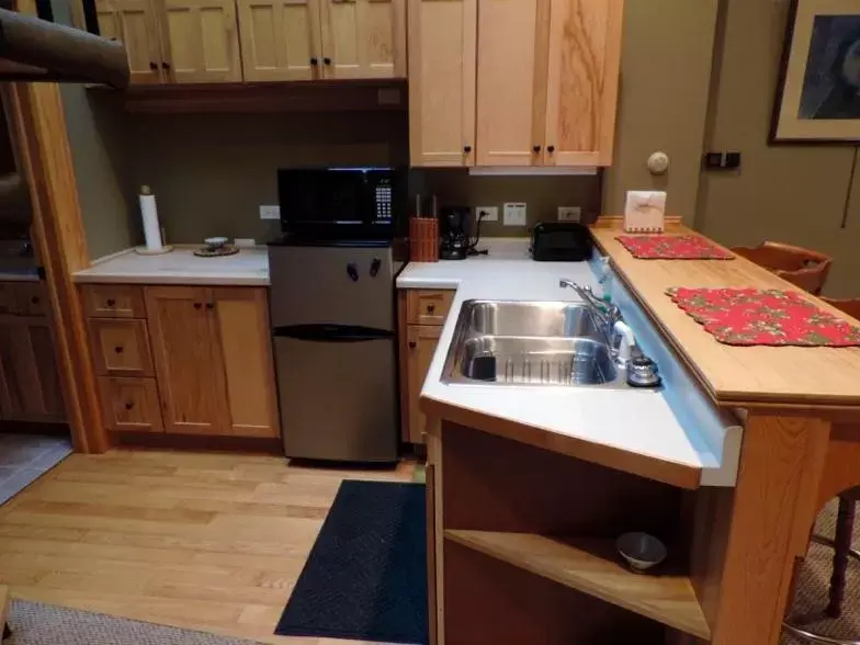 Kitchen/Kitchenette in Abe's Spring Street Guest House