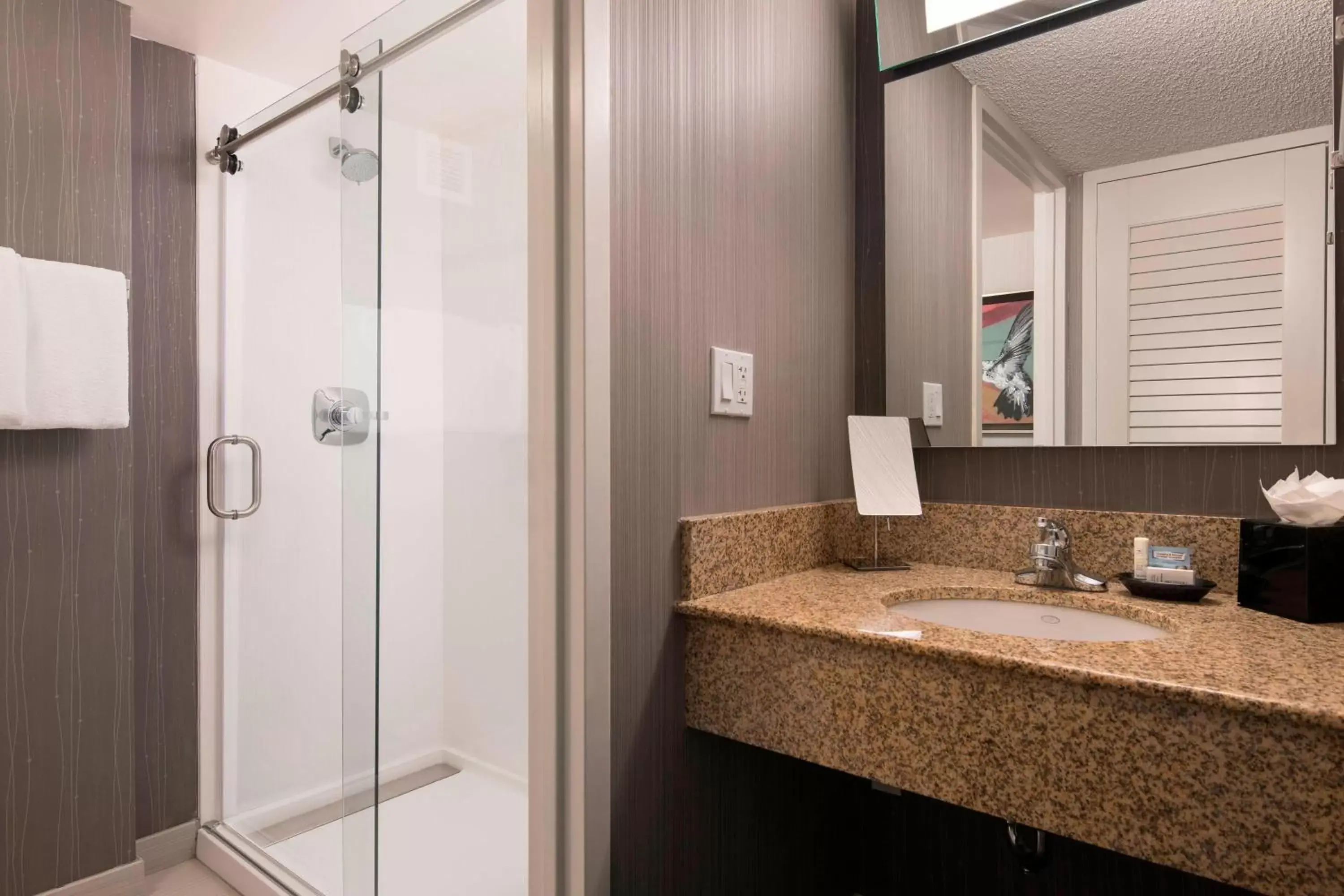 Bathroom in Courtyard by Marriott Denver Airport