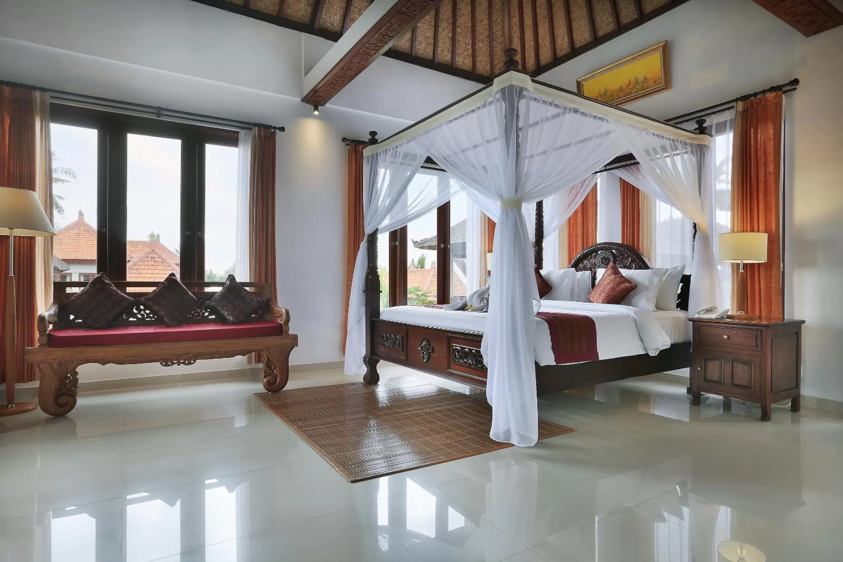 bunk bed in Ketut's Place Villas Ubud