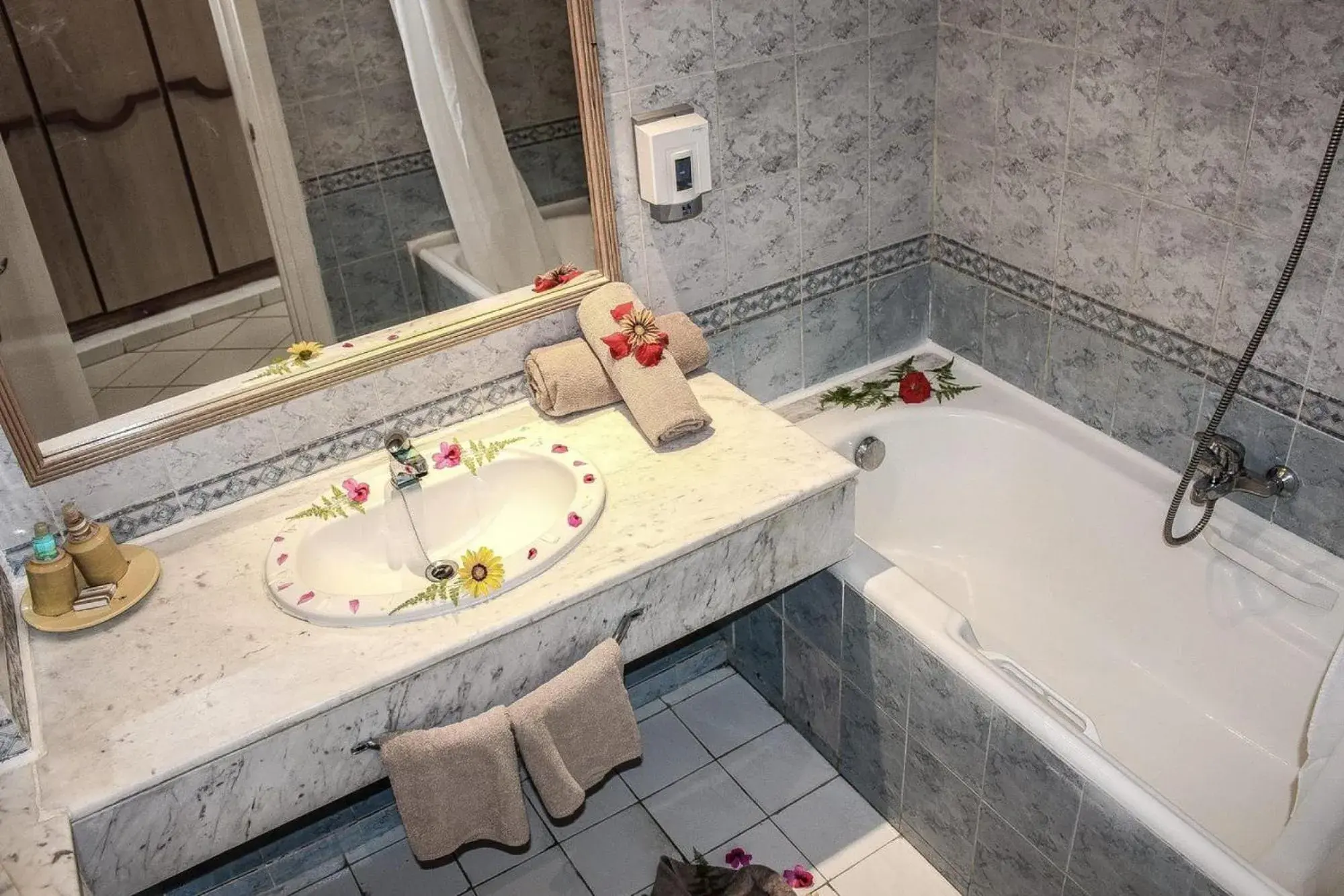 Bathroom in Hotel Nesrine Hammamet